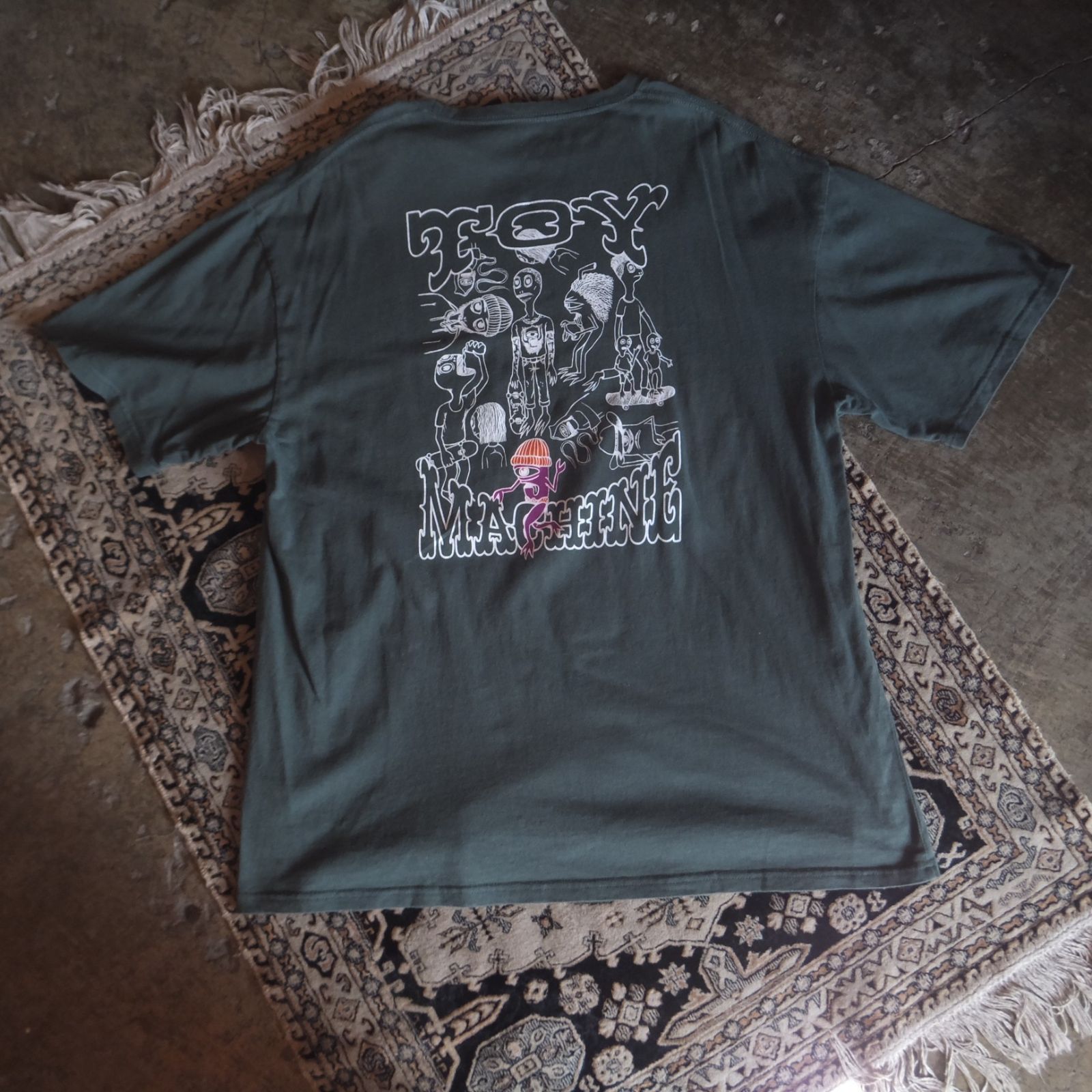 toy machine tee トイマシーン Tシャツ L - メルカリ