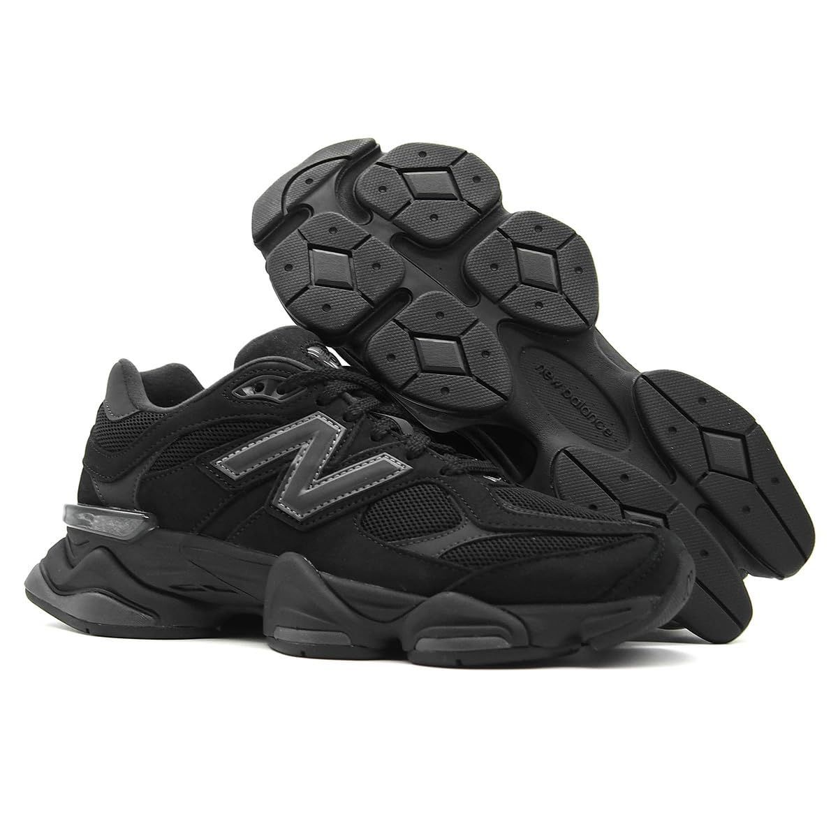 ニューバランス] U9060ZGE BLACK/BLACK CEMENT u9060 (ブラック 