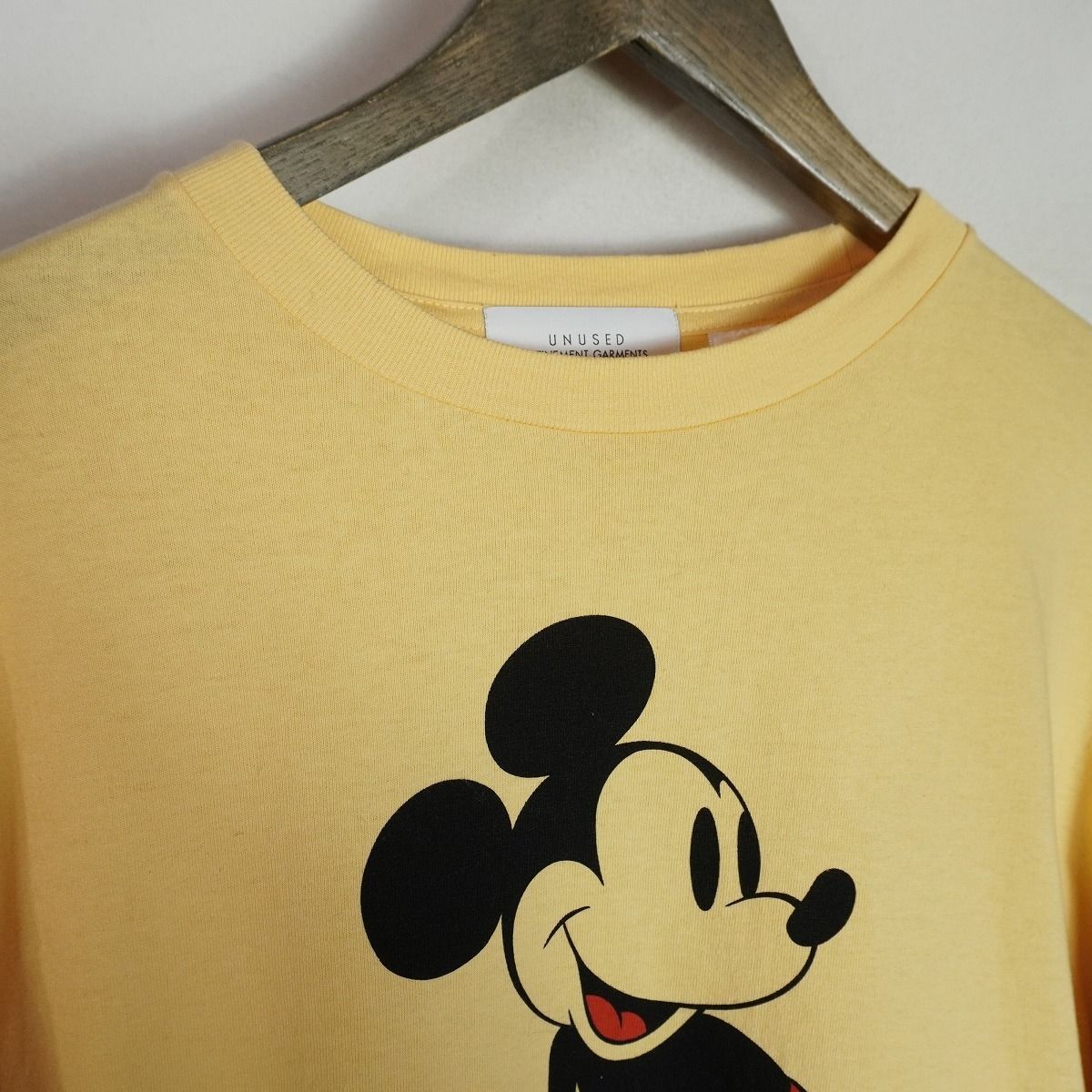 24AW UNUSED アンユーズド × Disney ディズニー Mickey Print Long