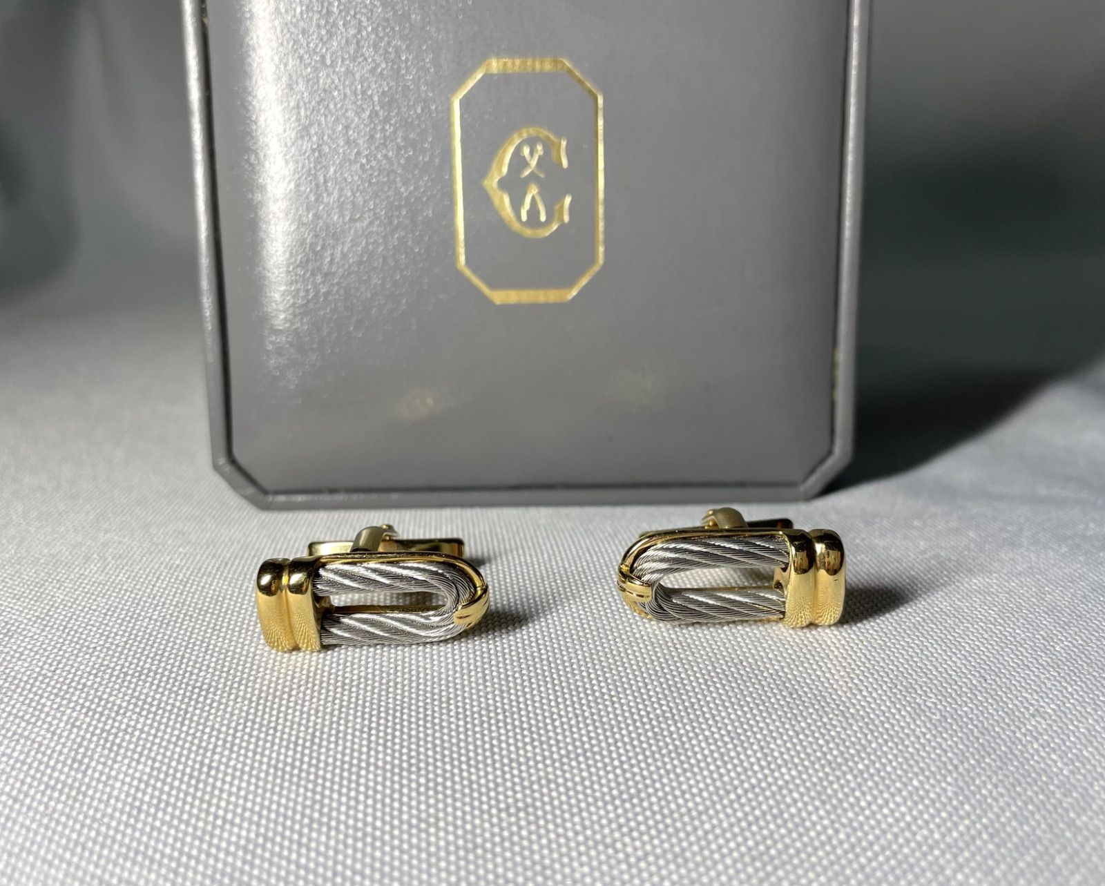 美品 PHILIPPE CHARRIOL フィリップシャリオール ワイヤー カデナ 