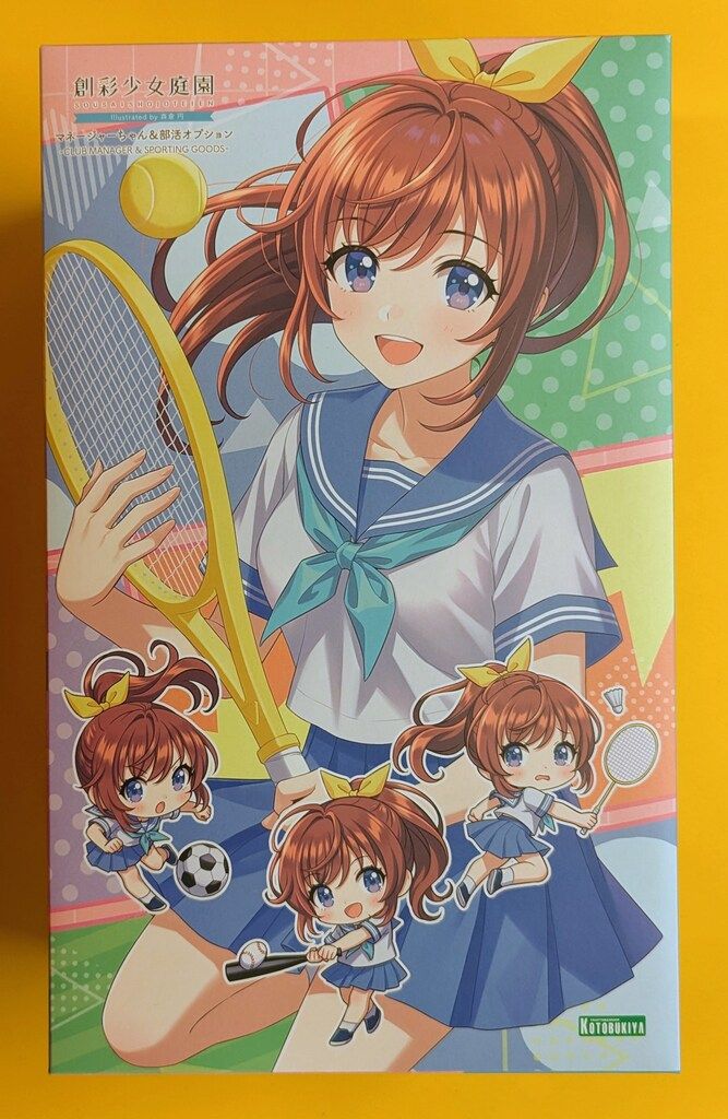 コトブキヤ 創彩少女庭園 マネージャーちゃん&部活オプション 特典付き