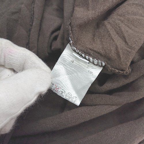 ◇ ⊂ achene エイキーン 半袖 Tシャツ サイズS ブラウン系 レディース E 【1409100056556】