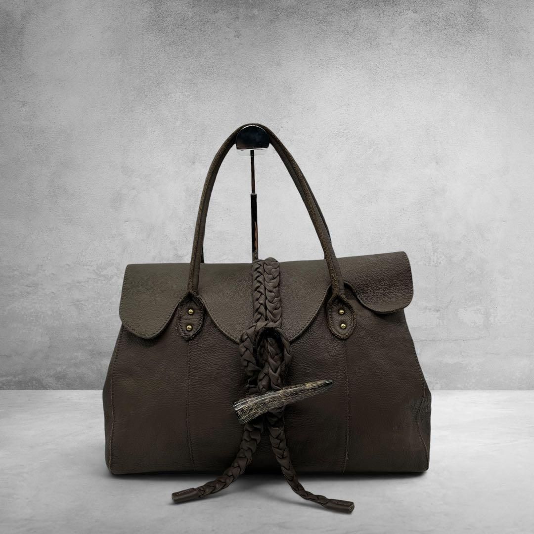 バッグ TRES shoulder bag y2k leather toggle TRES shoulder bag y2k