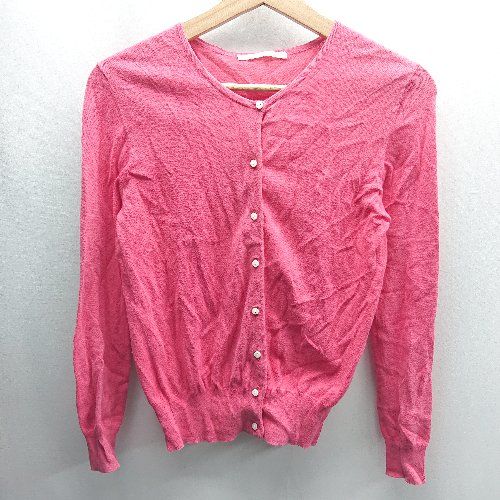 ◇ ⊇ URBAN RESEARCH アーバンリサーチ コットン100% 長袖 ブラウス サイズM ピンク敬 レディース E 【1409100066715】