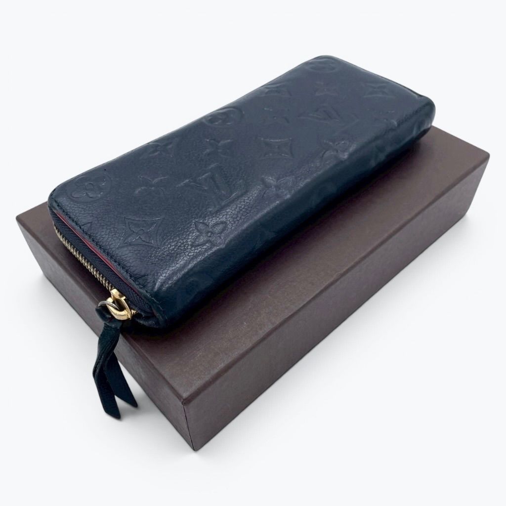 LOUIS VUITTON ルイヴィトン マヒナ ジッピーウォレット モノグラム レザーウォレット 長財布 本革 ノワール ラウンドジップ ブラック 黒 M61867 メンズ レディース ユニセックス 箱付き 正規品 真贋鑑定済み