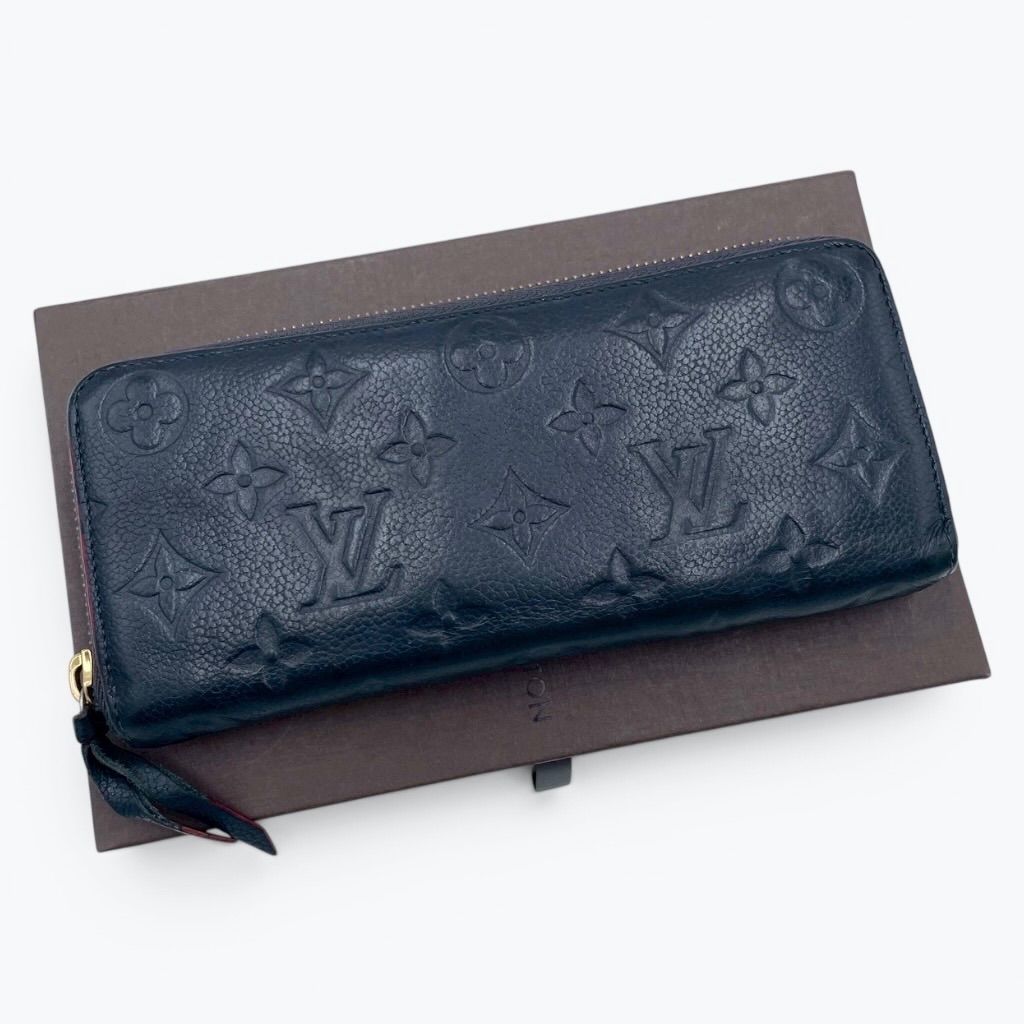 LOUIS VUITTON ルイヴィトン マヒナ ジッピーウォレット モノグラム レザーウォレット 長財布 本革 ノワール ラウンドジップ ブラック 黒 M61867 メンズ レディース ユニセックス 箱付き 正規品 真贋鑑定済み