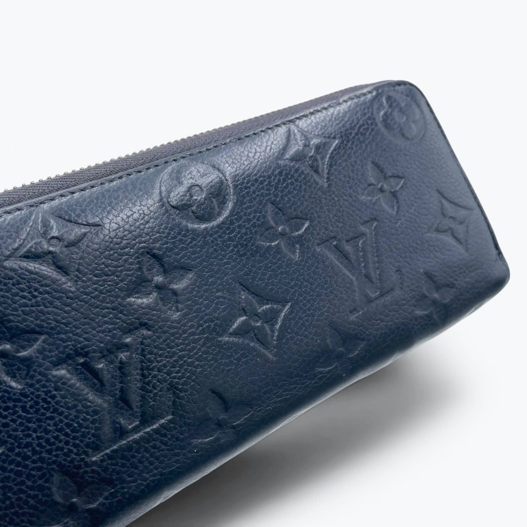 LOUIS VUITTON ルイヴィトン マヒナ ジッピーウォレット モノグラム レザーウォレット 長財布 本革 ノワール ラウンドジップ ブラック 黒 M61867 メンズ レディース ユニセックス 箱付き 正規品 真贋鑑定済み
