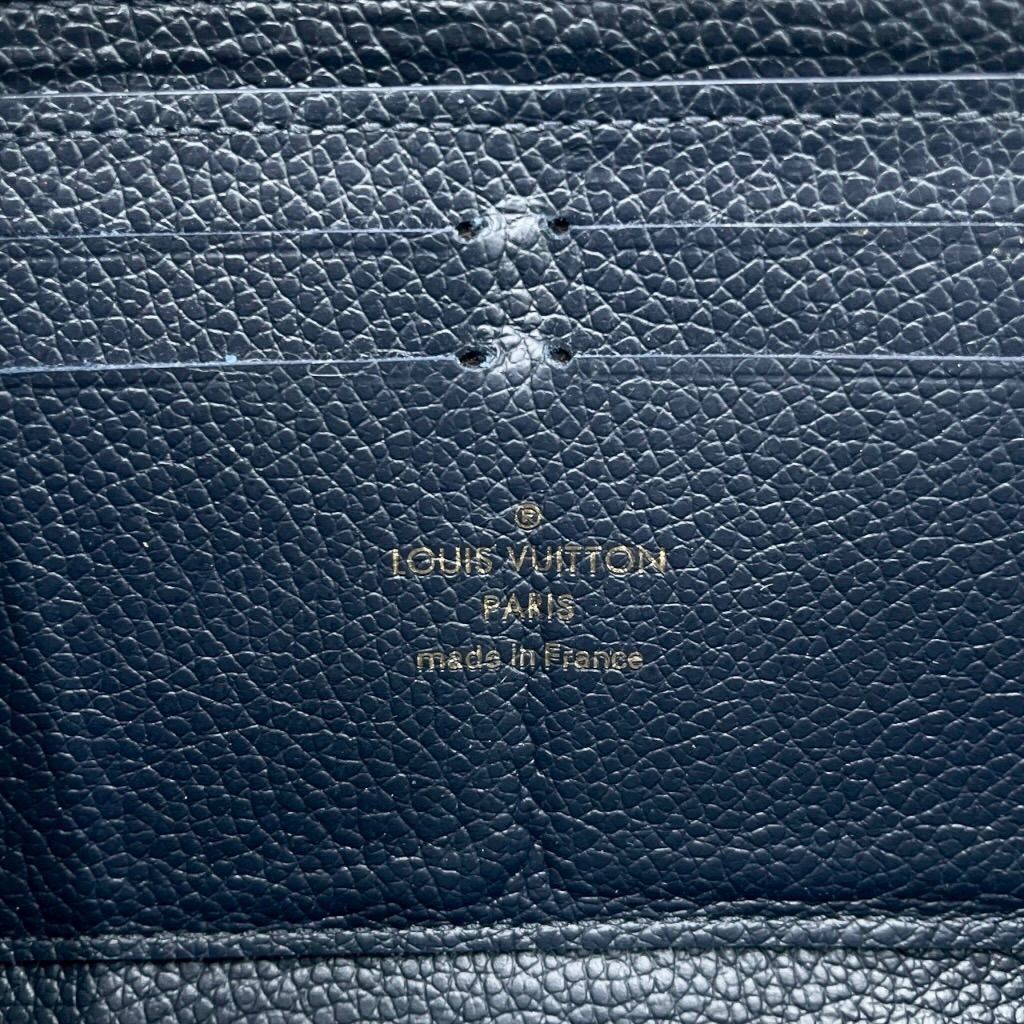 LOUIS VUITTON ルイヴィトン マヒナ ジッピーウォレット モノグラム レザーウォレット 長財布 本革 ノワール ラウンドジップ ブラック 黒 M61867 メンズ レディース ユニセックス 箱付き 正規品 真贋鑑定済み