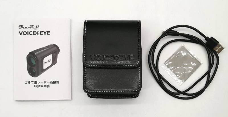 美品！デジタル表示のVOICE EYEゴルフ用距離計、ケース付き J - メルカリ