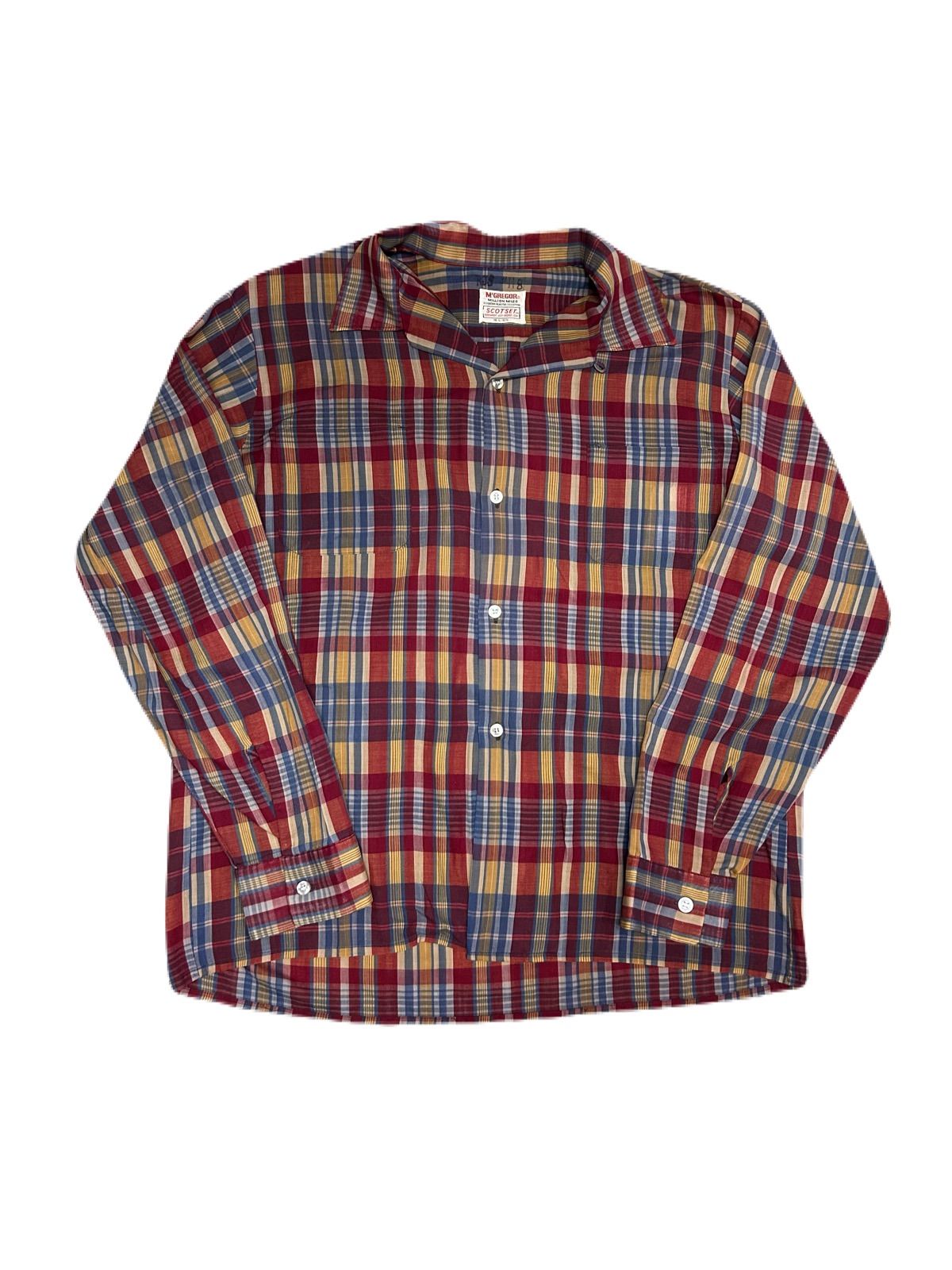 60’s~70’s McGREGOR Open Collar Shirt　開襟シャツ