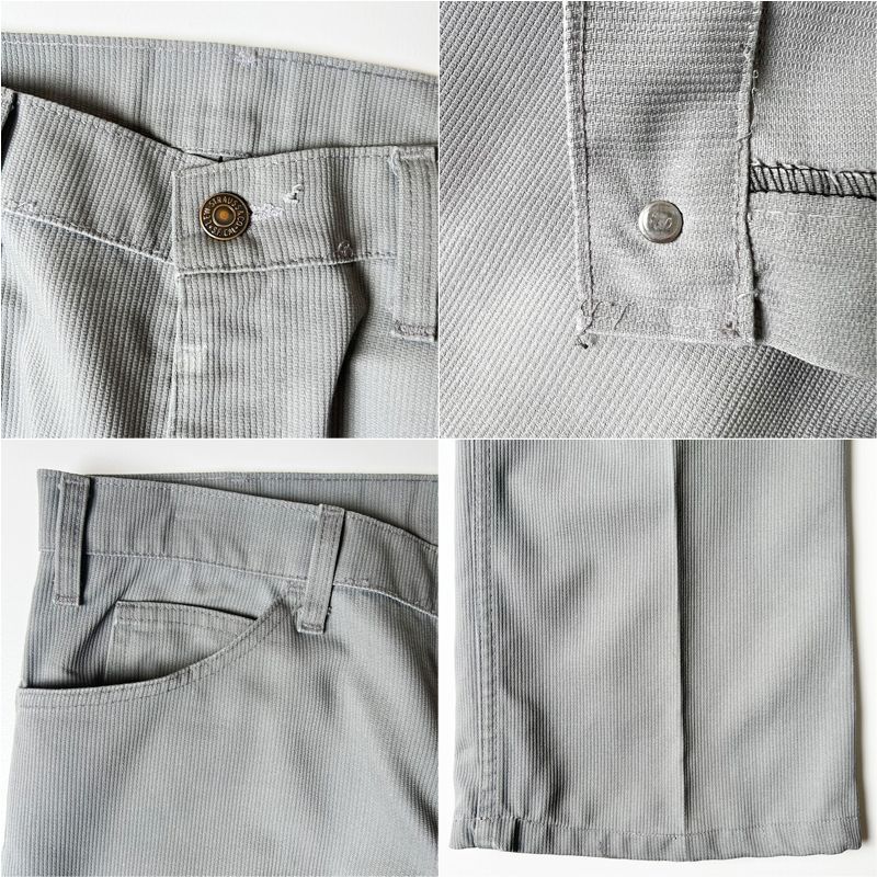70's〜80's USA製　 Levi's スタプレ(517) コットンピケ 80s Levis 517 コットン ピケ スタプレ フレア パンツ W36 L31 / 80