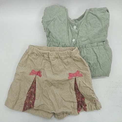 ◇ ⊇ 《 Noeil aime BeBe まとめ売り2点セット キッズ スカート ワンピース 女の子 》 E 【1409240021025】 7,299円