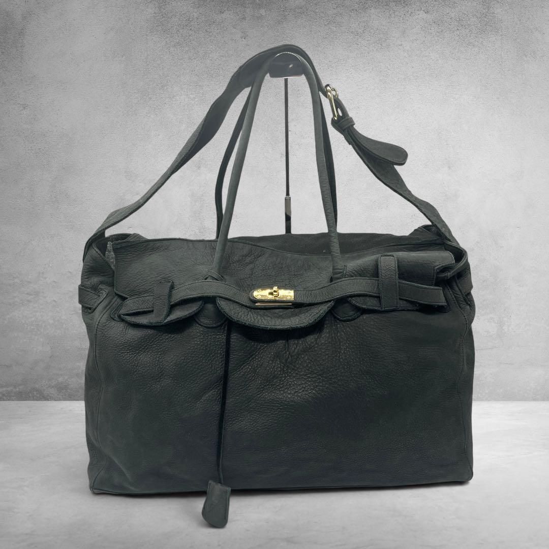 LORINZA Leather Weekender Bag 2way LORINZA ロリンザ ボストンバッグ