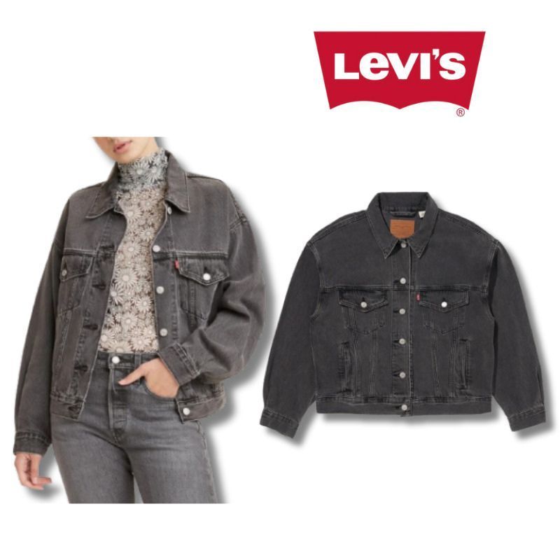 リーバイス Levi’s 90S トラッカージャケット デニムジャケット Gジャン ブラック BLACK Levi’s 90S レディース A17430000