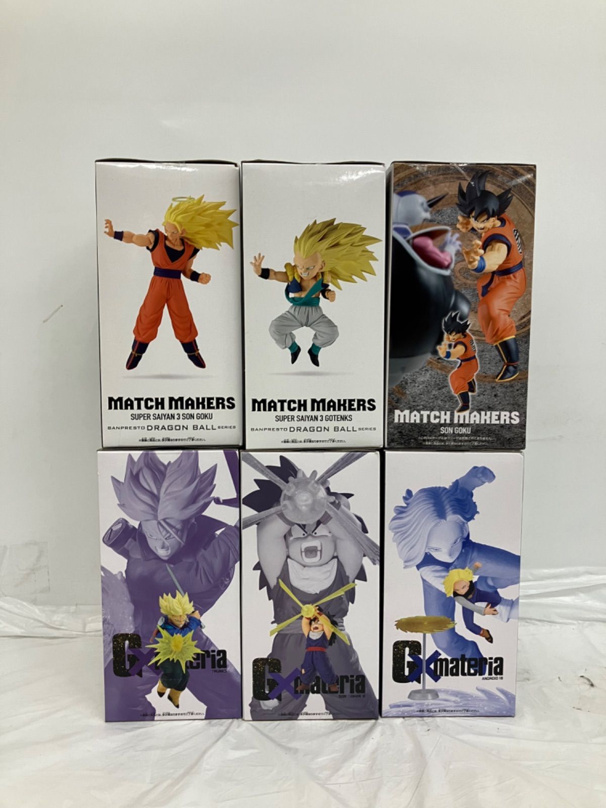未開封 ドラゴンボールZ match makers G×materia 超サイヤ人3孫悟空 他