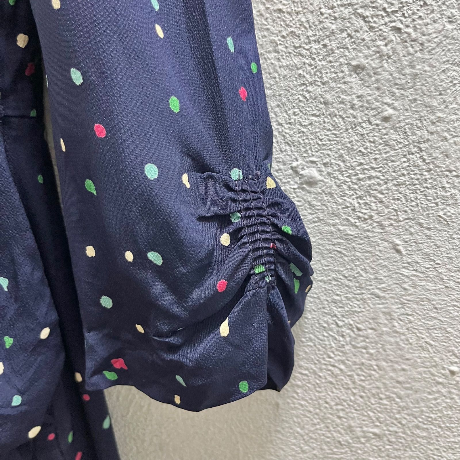 USA 50s レーヨン ロング ワンピース マキシ アメリカ ヴィンテージ Vintage 変形 I46 USA 50s レーヨン ロング ワンピース マキシ アメリカ ヴィンテージ Vintage 変形 I46