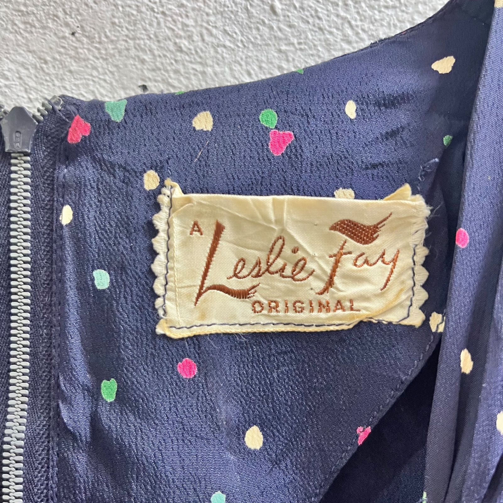 USA 50s レーヨン ロング ワンピース マキシ アメリカ ヴィンテージ Vintage 変形 I46 USA 50s レーヨン ロング ワンピース マキシ アメリカ ヴィンテージ Vintage 変形 I46