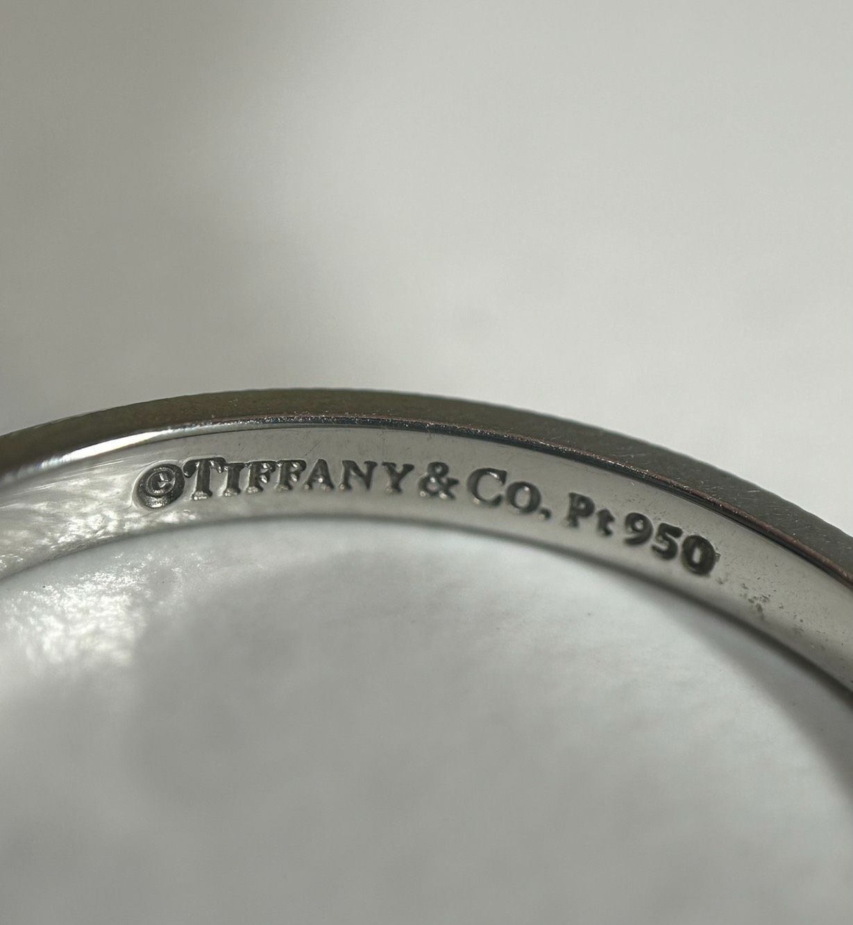 Tiffany】ティファニー トゥギャザー ミルグレイン バンド リング 2mm
