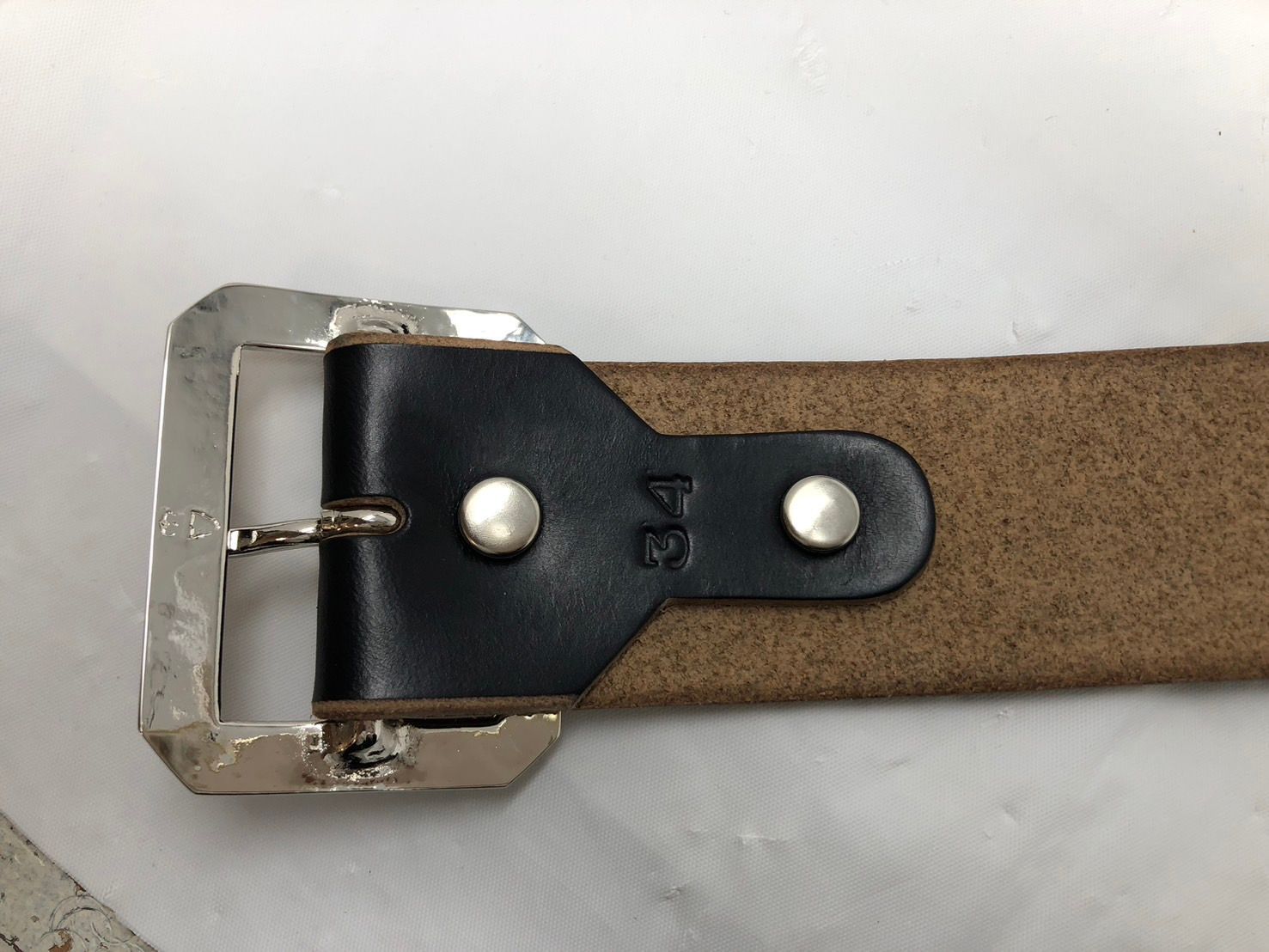 ◇Schott ショット パーフェクトベルト 34 使用感あり 現状品◇21584