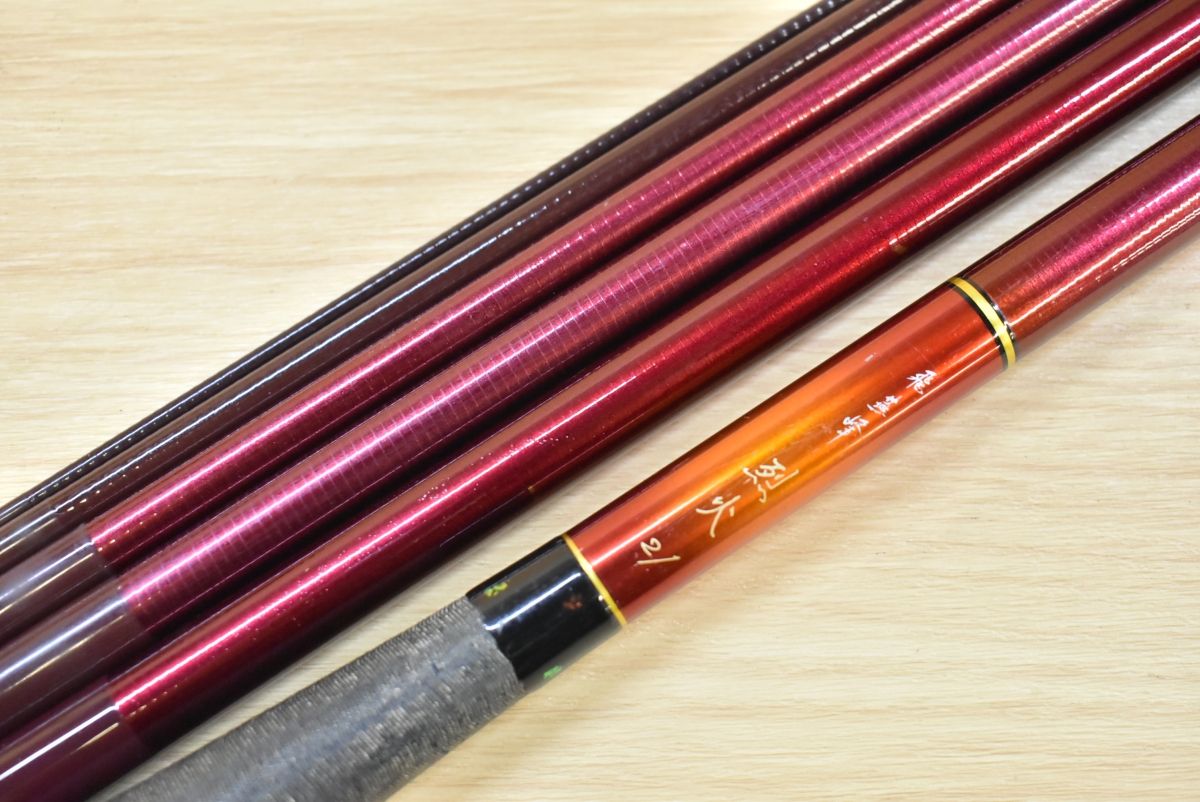 ダイワ 飛燕峰 烈火 21尺 DAIWA 二十一尺 6本継 ヘラブナ竿 ヘラ竿