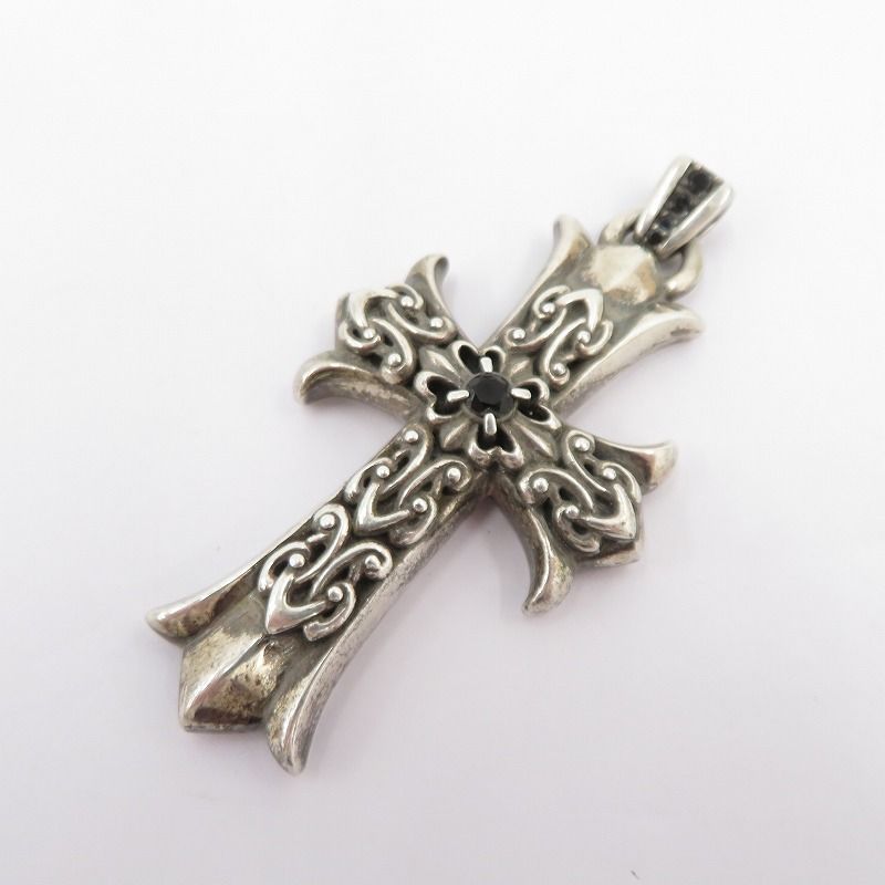 【瀬戸大橋店】 中古 ペンダントトップ A’rossvy クロス - シルバー 【134】