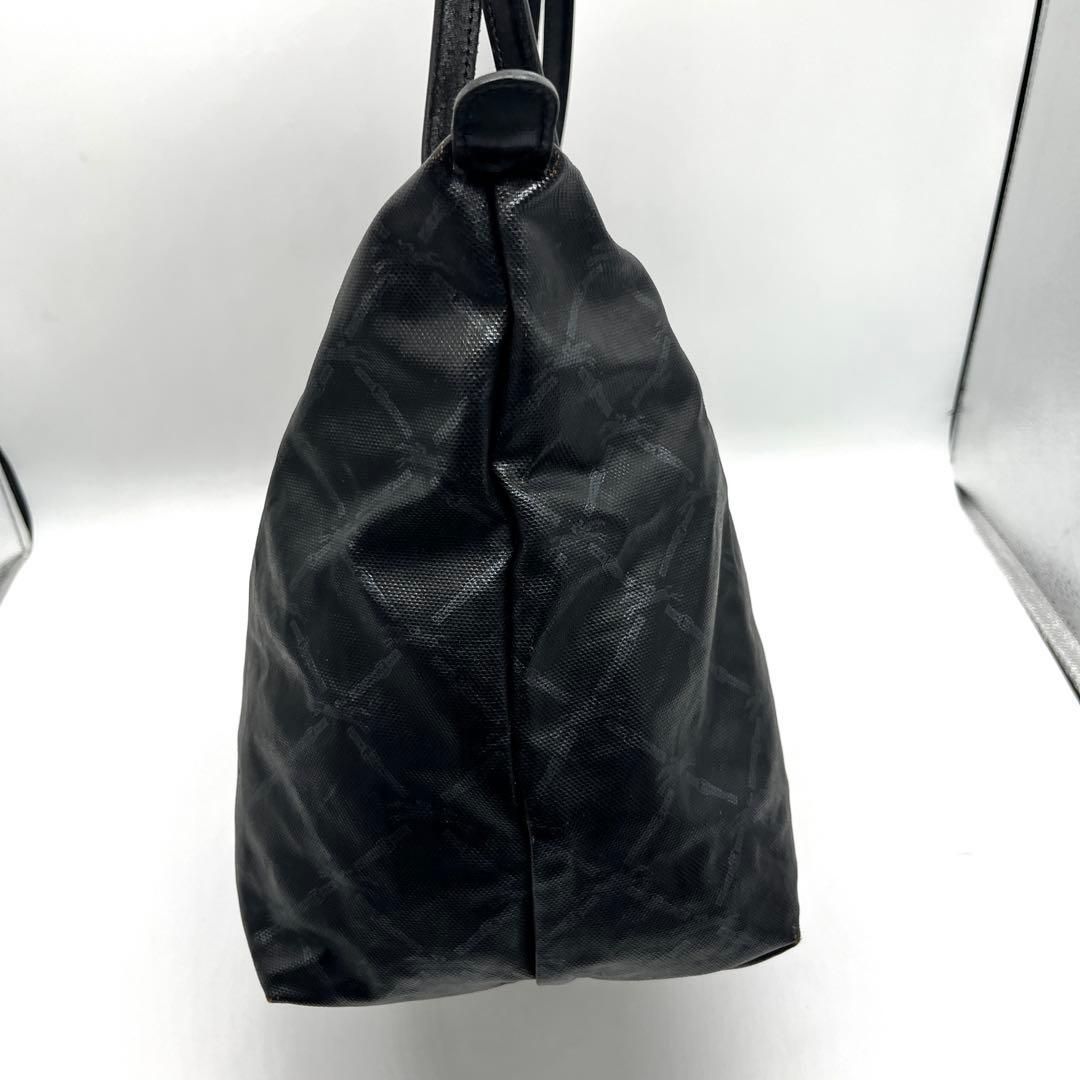 LONGCHAMP ロンシャン 総柄 モノグラム トートバッグ A4収納可能 大