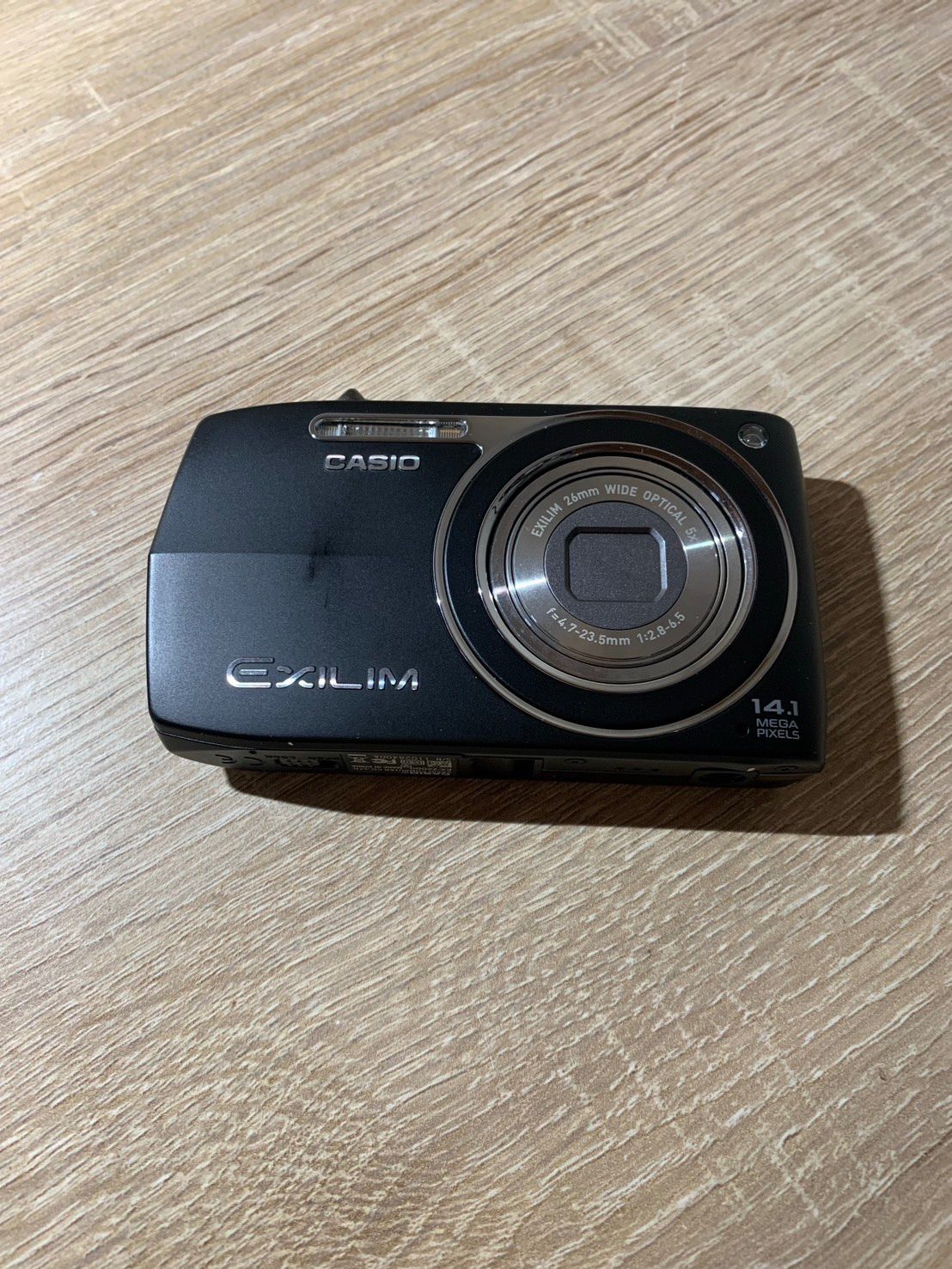 0663 Casio EXILIM EX-Z2000 ブラック デジカメ 【宅】 - メルカリ