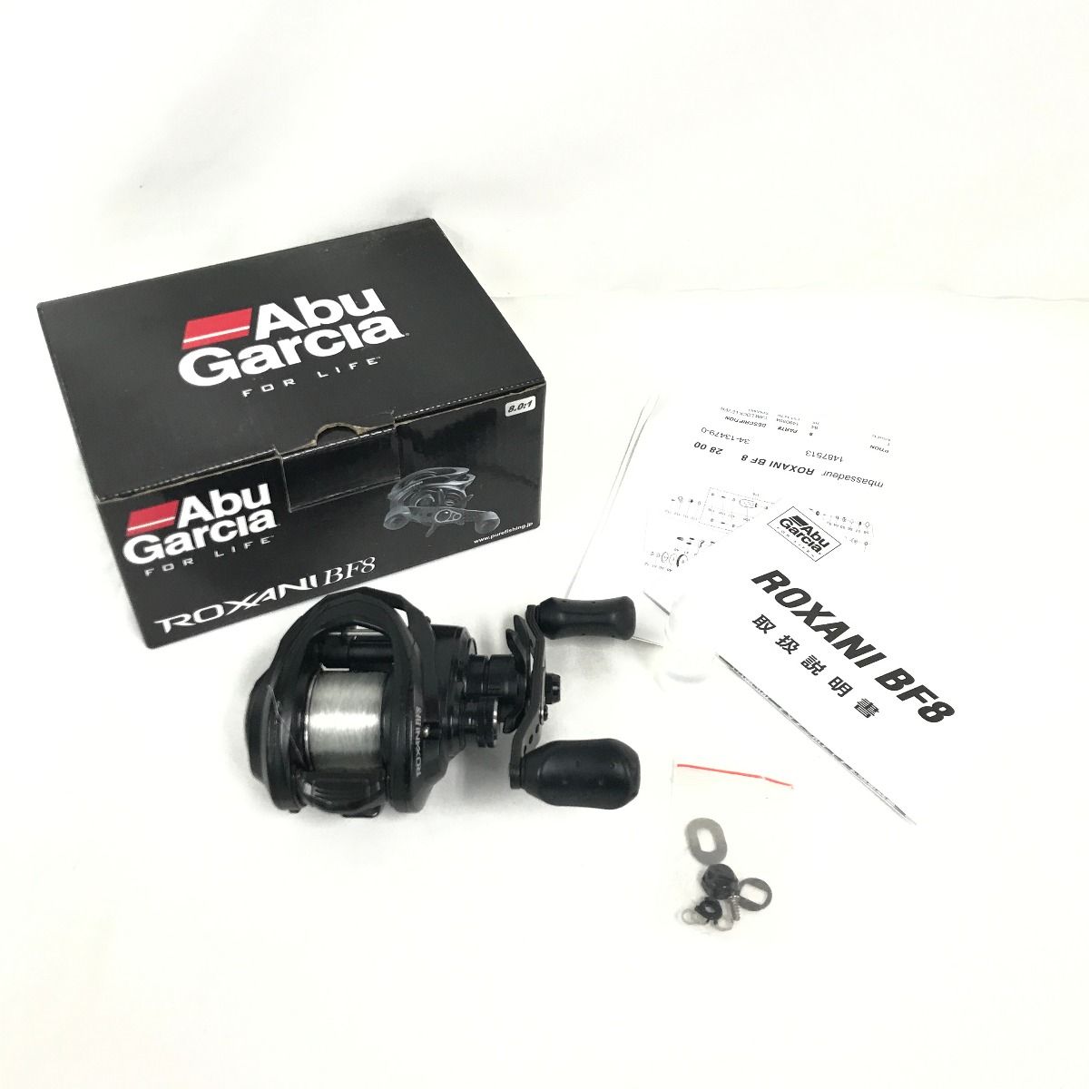 Abu Garcia アブガルシア ベイトリール ロキサーニ BF8 箱付 - メルカリ