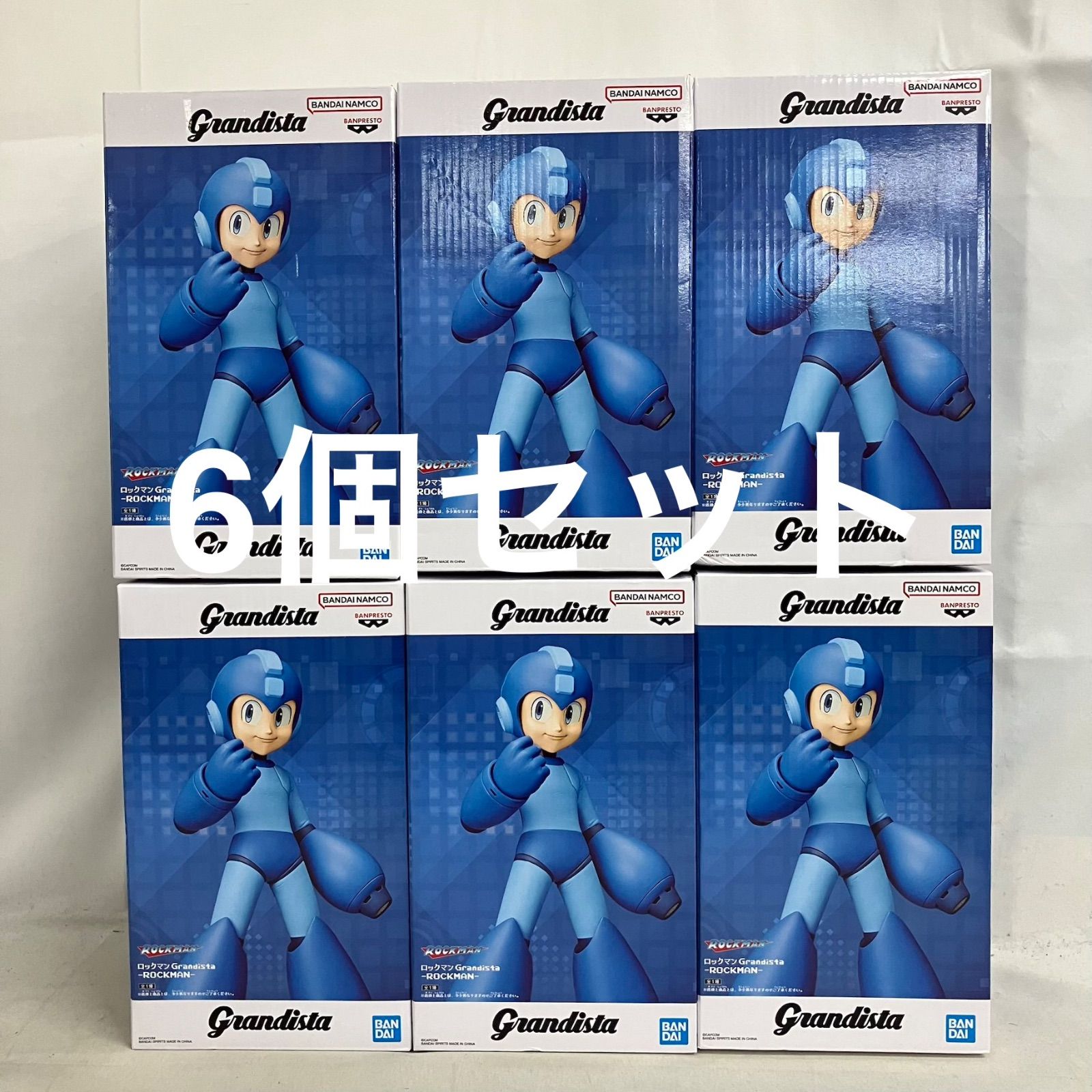 未開封 ロックマン Grandista ロックマン フィギュア 6個セット SF5870 