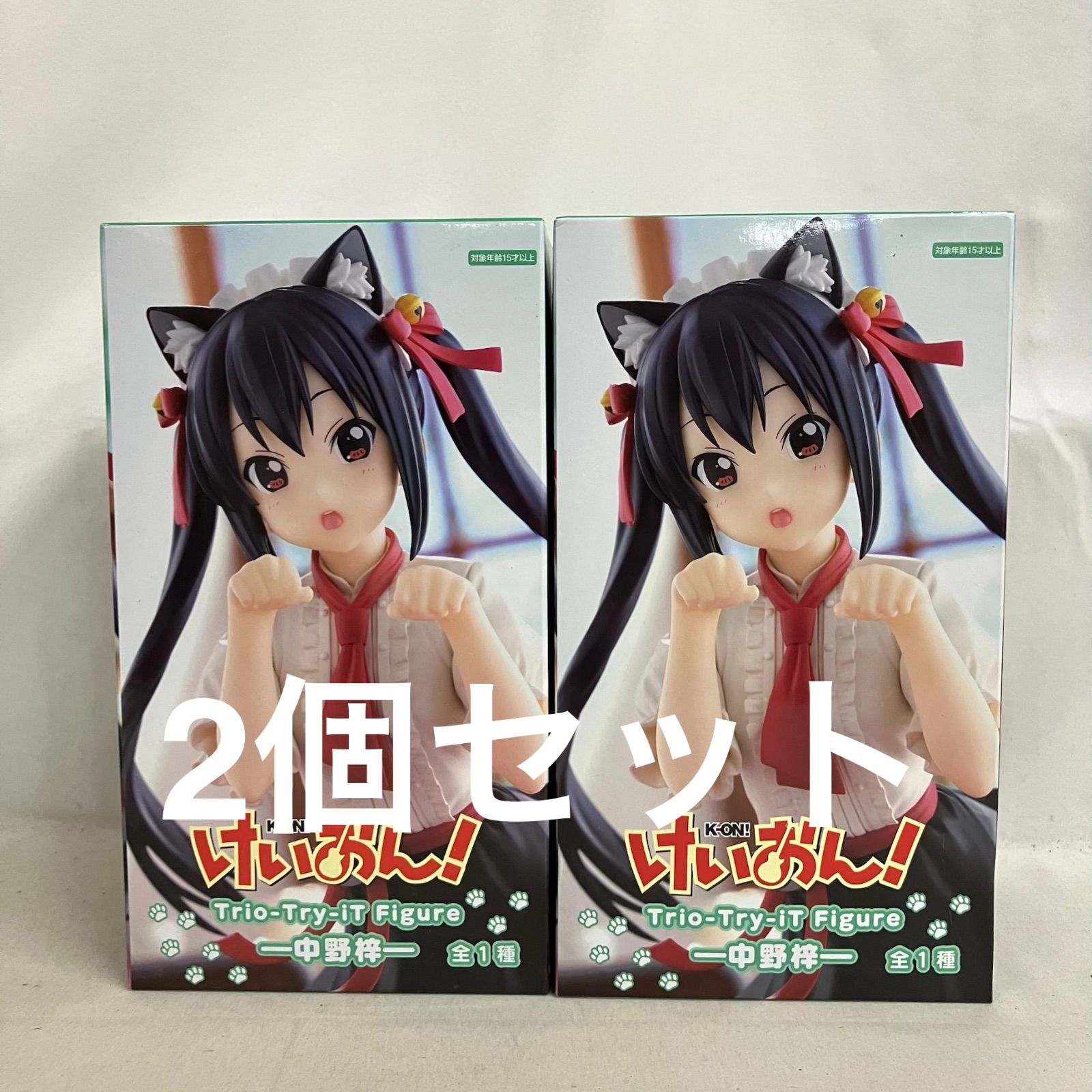 未開封 けいおん Trio-Try-iT Figure 中野梓 フィギュア 2個セット