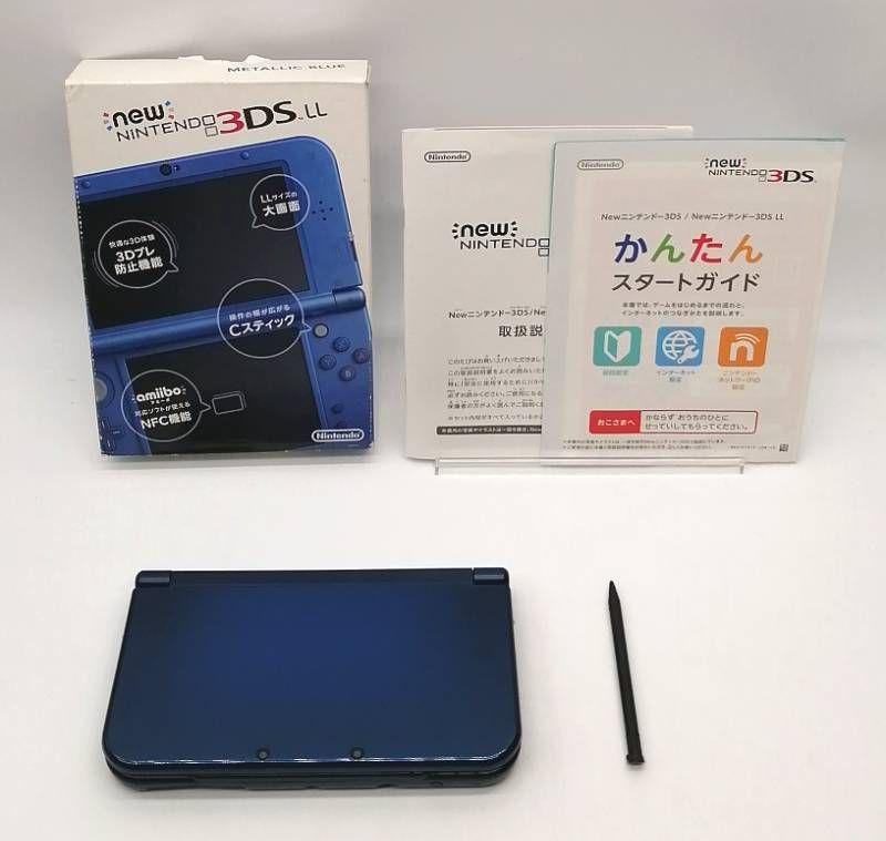 Newニンテンドー3DS LL メタリックブルー の商品写真