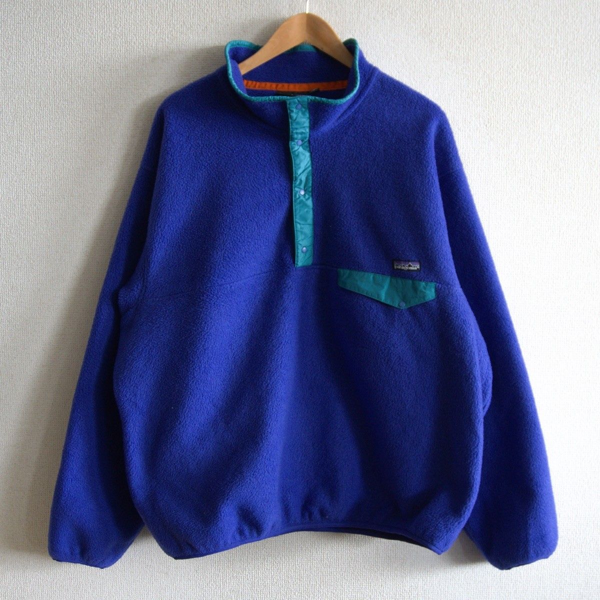 90s/希少サイズ】PATAGONIA【シンチラ スナップT 25530 F0】XXL 