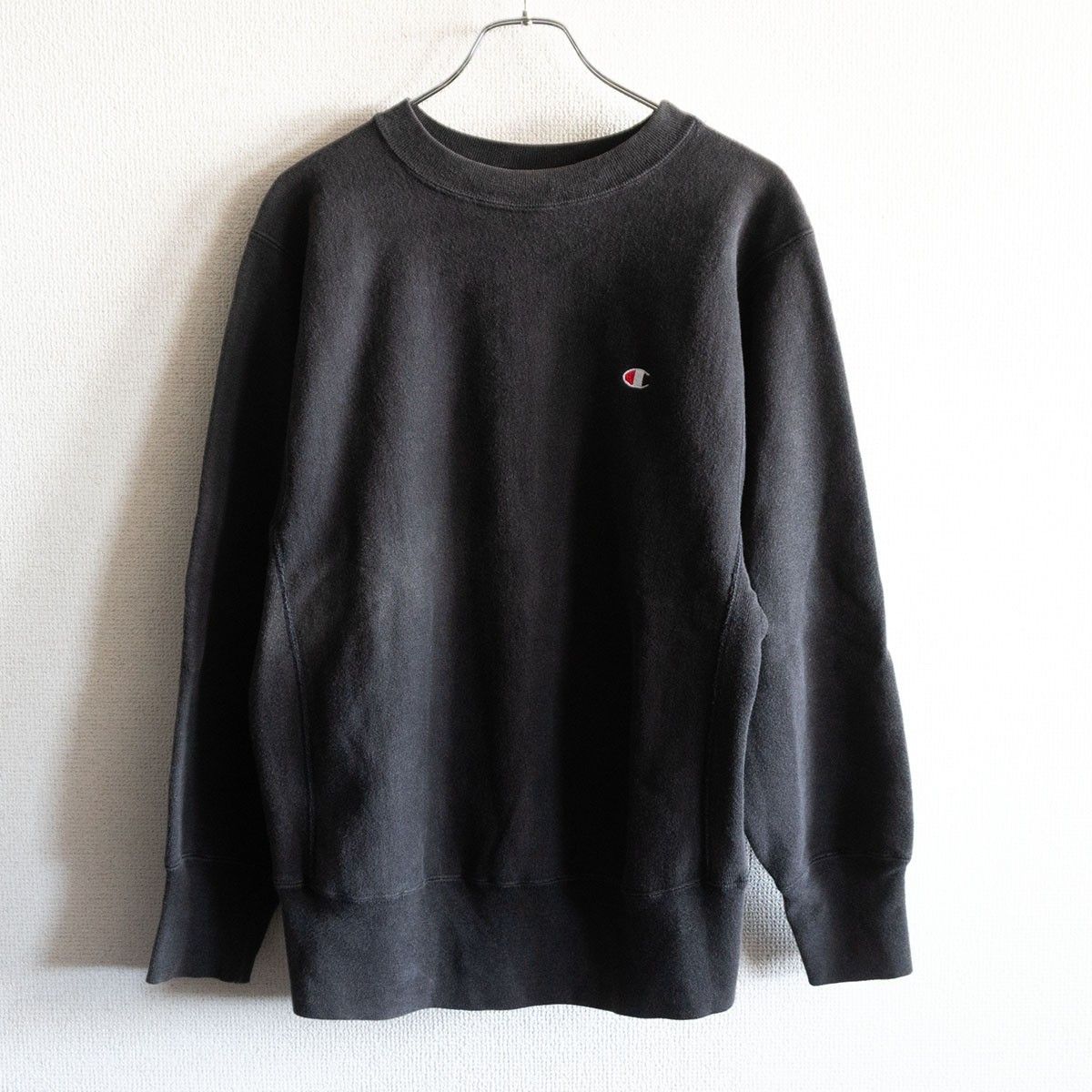 80s/ブラック】CHAMPION【REVERSE WEAVE リバースウィーブ スウェット 