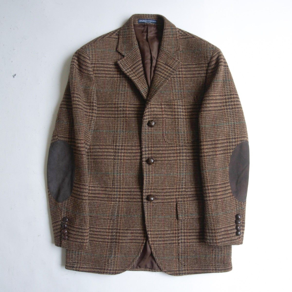 メンズ 【最高級品】POLO RALPH LAUREN【ウールツイード エルボー 