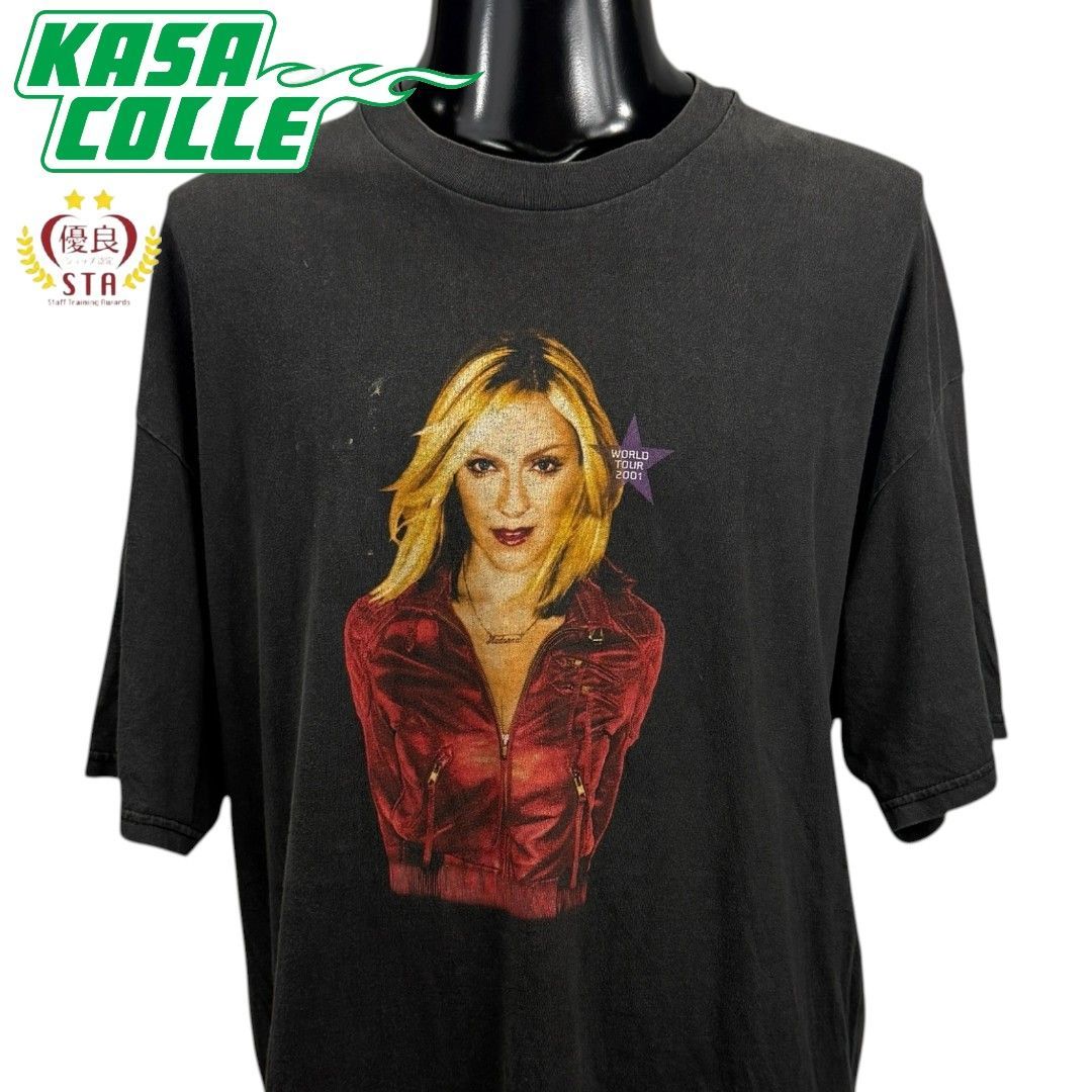 【MADONNA】マドンナ “DROWNED WORLD TOUR 2001” Vintage Tシャツ