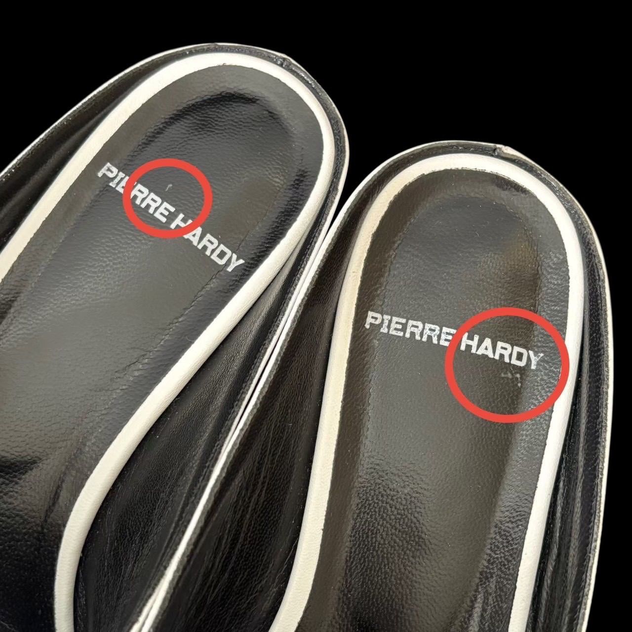 PIERRE HARDY ピエールハーディ KC07-36 定価85,000 牛革 36 - メルカリ