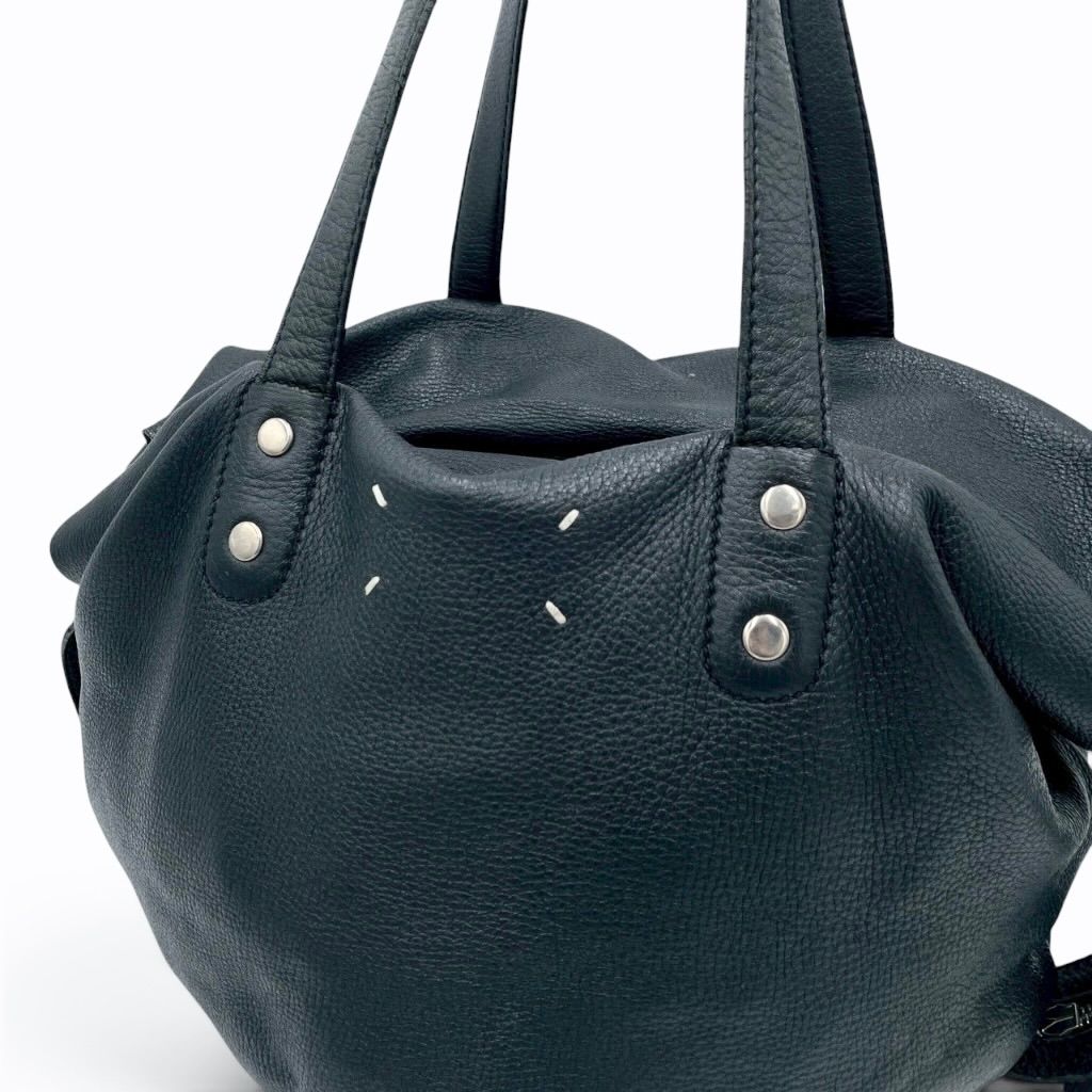 Maison Margiela メゾンマルジェラ 四つタグ レザートートバッグ 本革