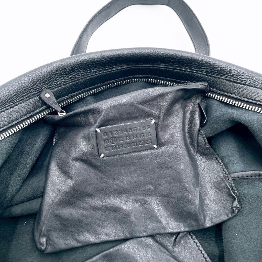Maison Margiela メゾンマルジェラ 四つタグ レザートートバッグ 本革 Maison Margiela メゾンマルジェラ 四つタグ レザートートバッグ 本革
