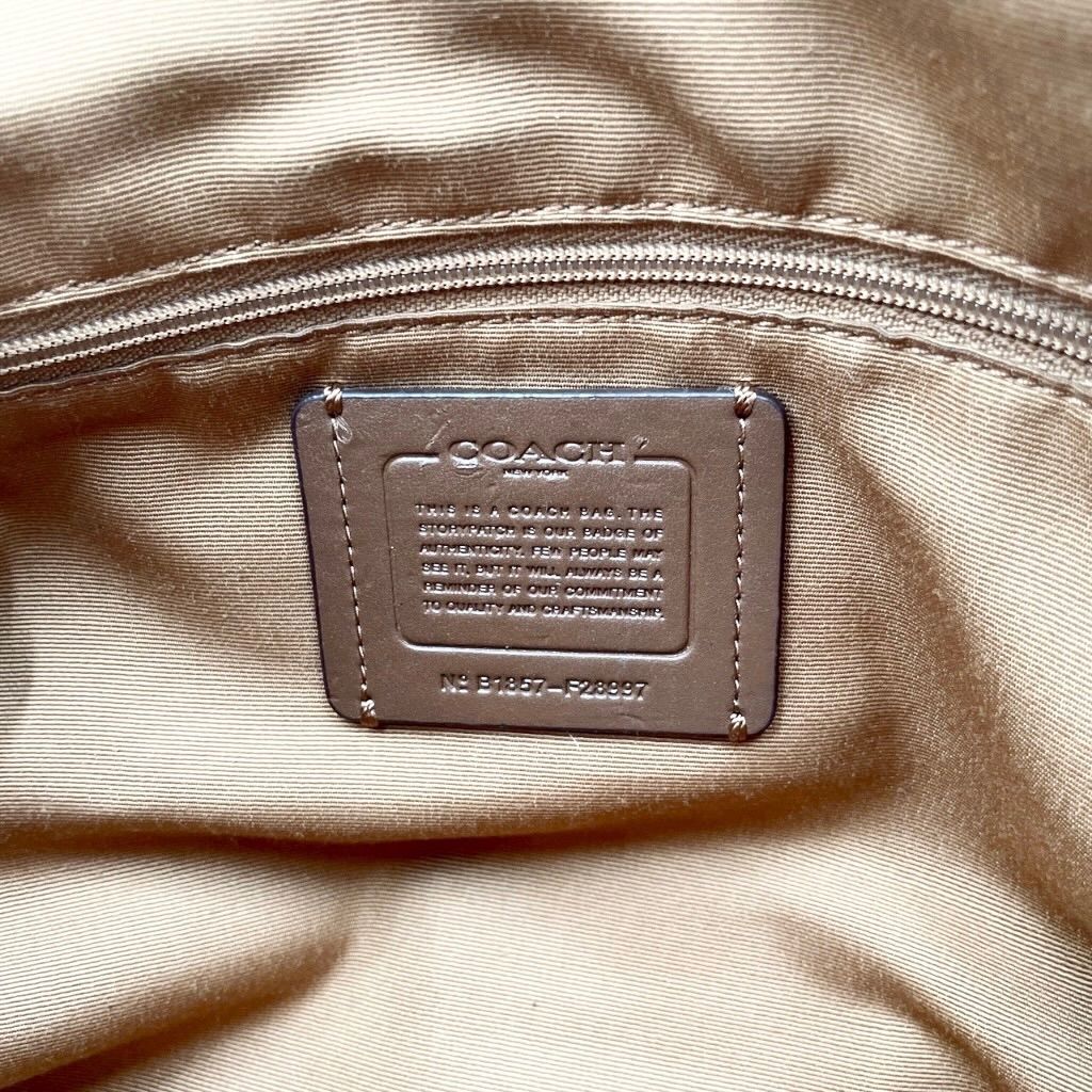 COACH コーチ レザー トートバッグ ワンショルダーバッグ 