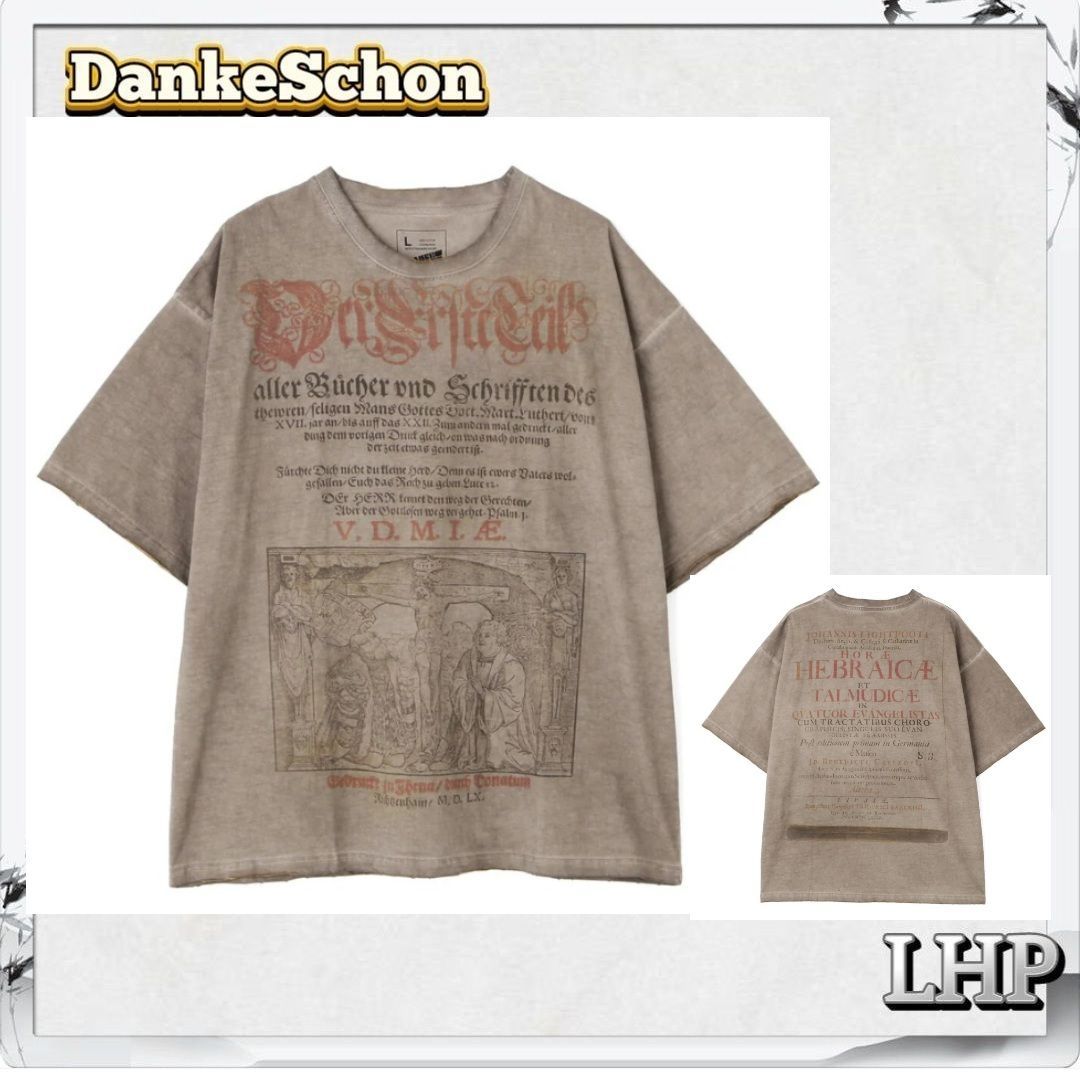 正規品 LHP DankeSchon ダンケシェーン トップス 半袖 スプレーバーン 