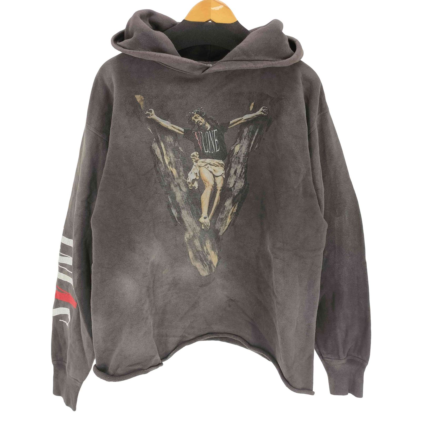 セントマイケル SAINT MICHAEL 22SS ヴィンテージ加工 Hoodie メンズ L