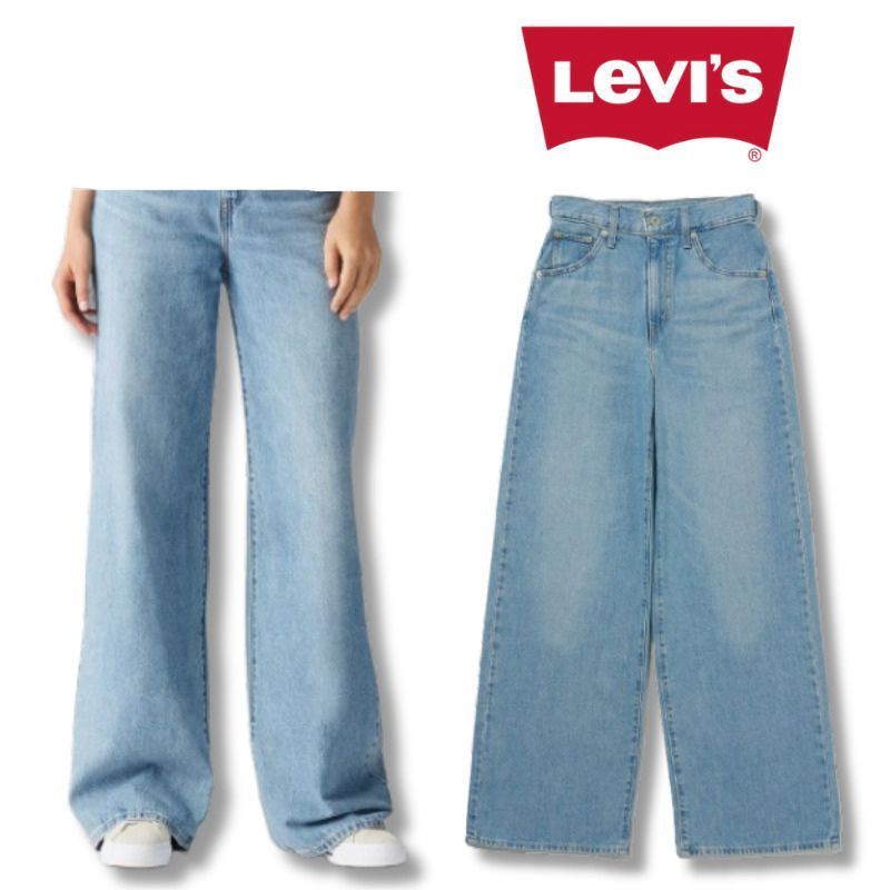 リーバイス Levi’s CINCH BAGGY ジーンズ デニム ミディアム インディゴ MEDIUM INDIGO レディース 001UP0000