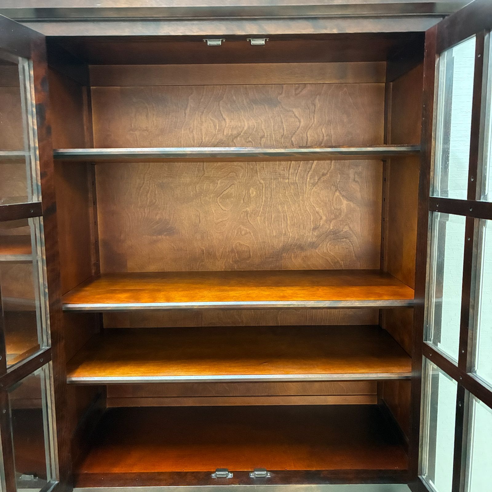 北海道民芸家具 食器棚 カップボード キッチンボード 木製 収納棚 無垢