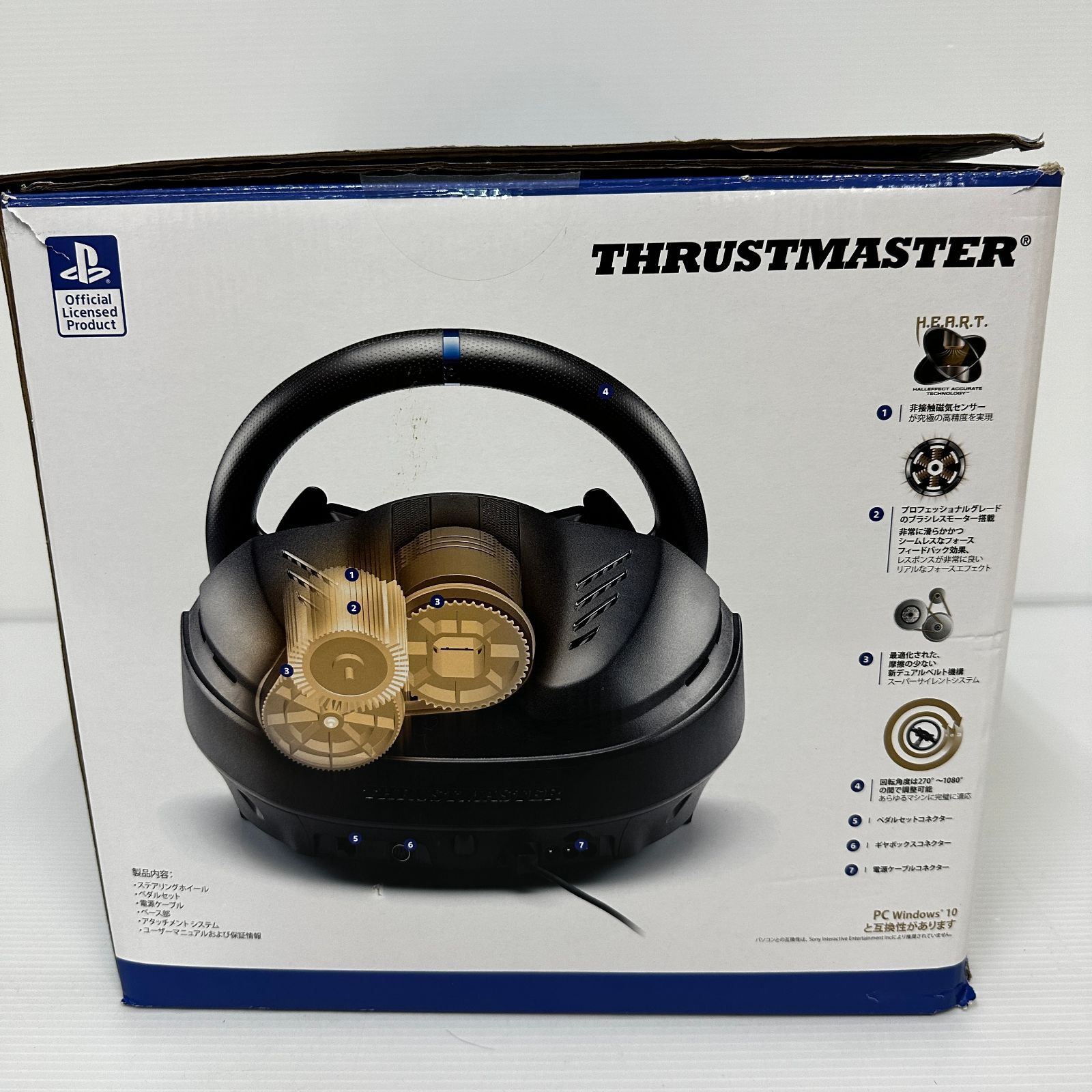 △THRUSTMASTER T300 RS GT Edition ハンドルコントローラー ※詳細不明 