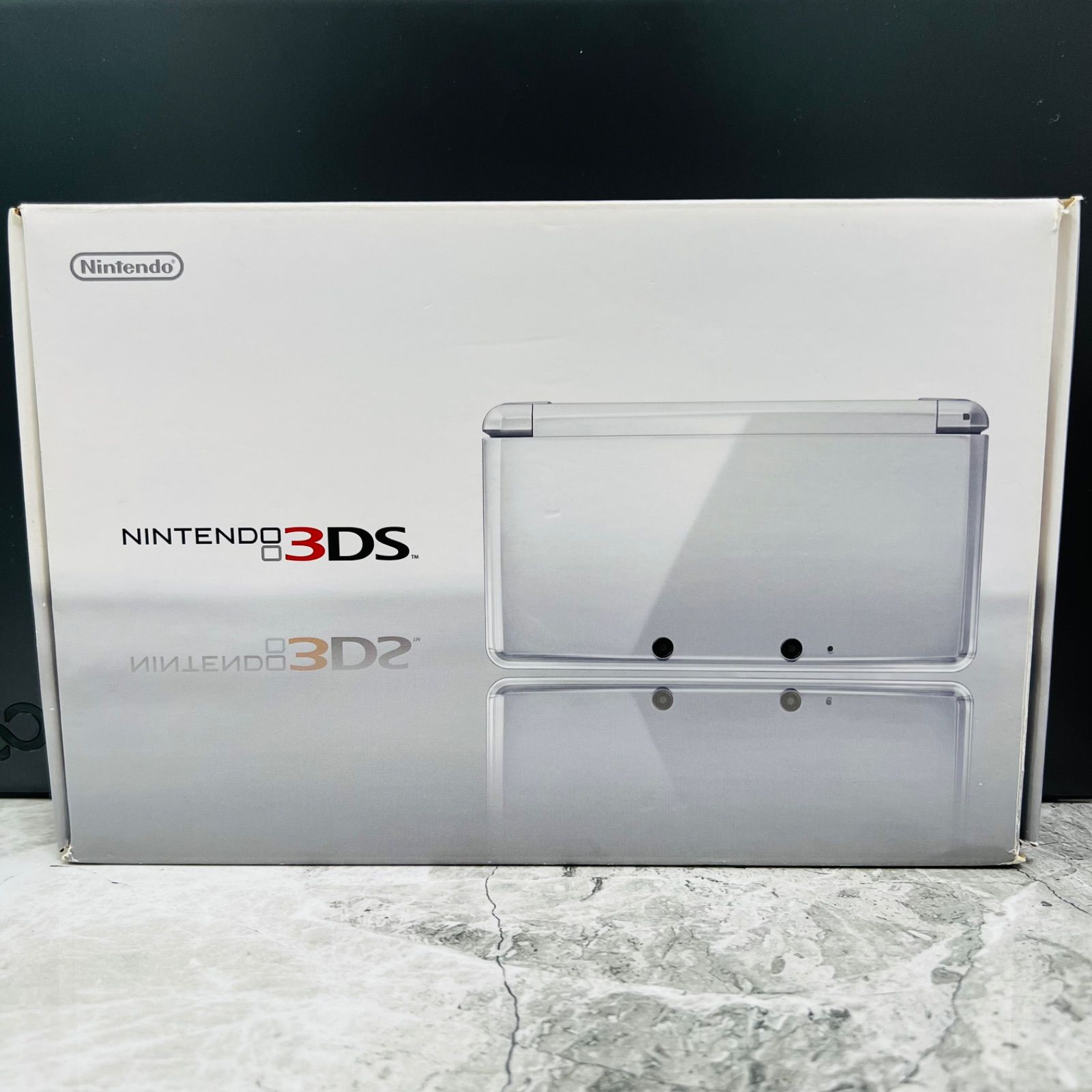 【完動品】NINTENDO 3DS アイスホワイト　箱付き 11,536円