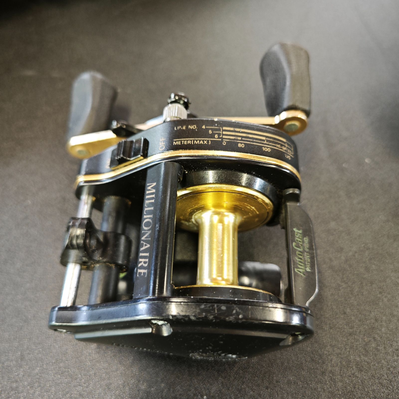 Daiwa ダイワ　MILLIONARE ST-40ベイトリール ヴィンテージ 動作確認済】ダイワ ミリオネア HI-SPEED オールド ベイトリール