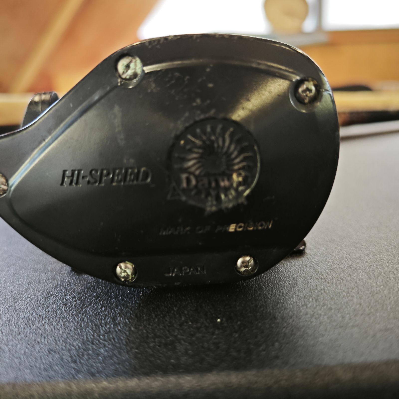 動作確認済】ダイワ ミリオネア HI-SPEED オールド ベイトリール