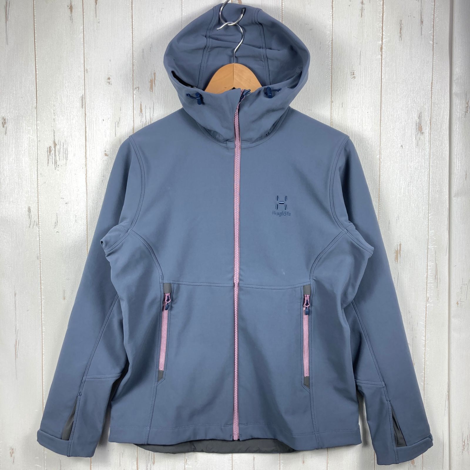 ✉️Women's L ネイビー系 Haglofs ( ホグロフス ) トーカイ フード Tokay Hood ナイロン ウェア トップス アウター ジャケット フリース z00058357 フリース アウター ジャケット トップス ウェア