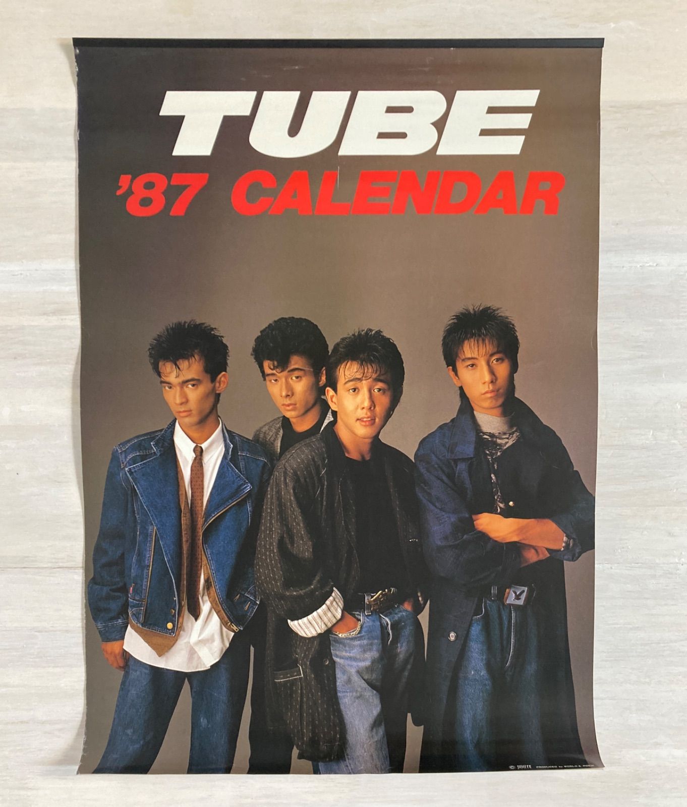 TUBE 1987年カレンダー