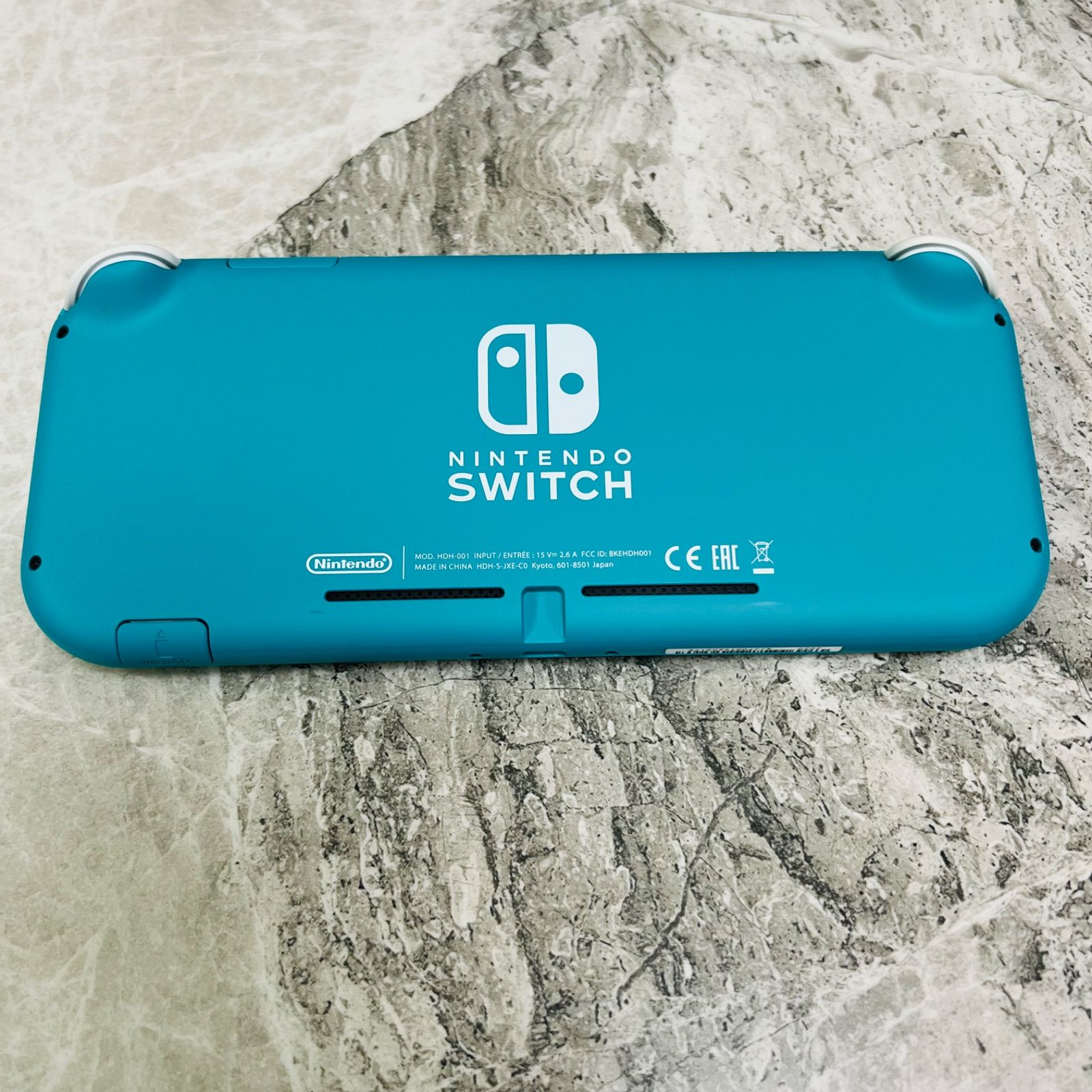 完動品】Nintendo Switch lite ターコイズ 箱付き - メルカリ